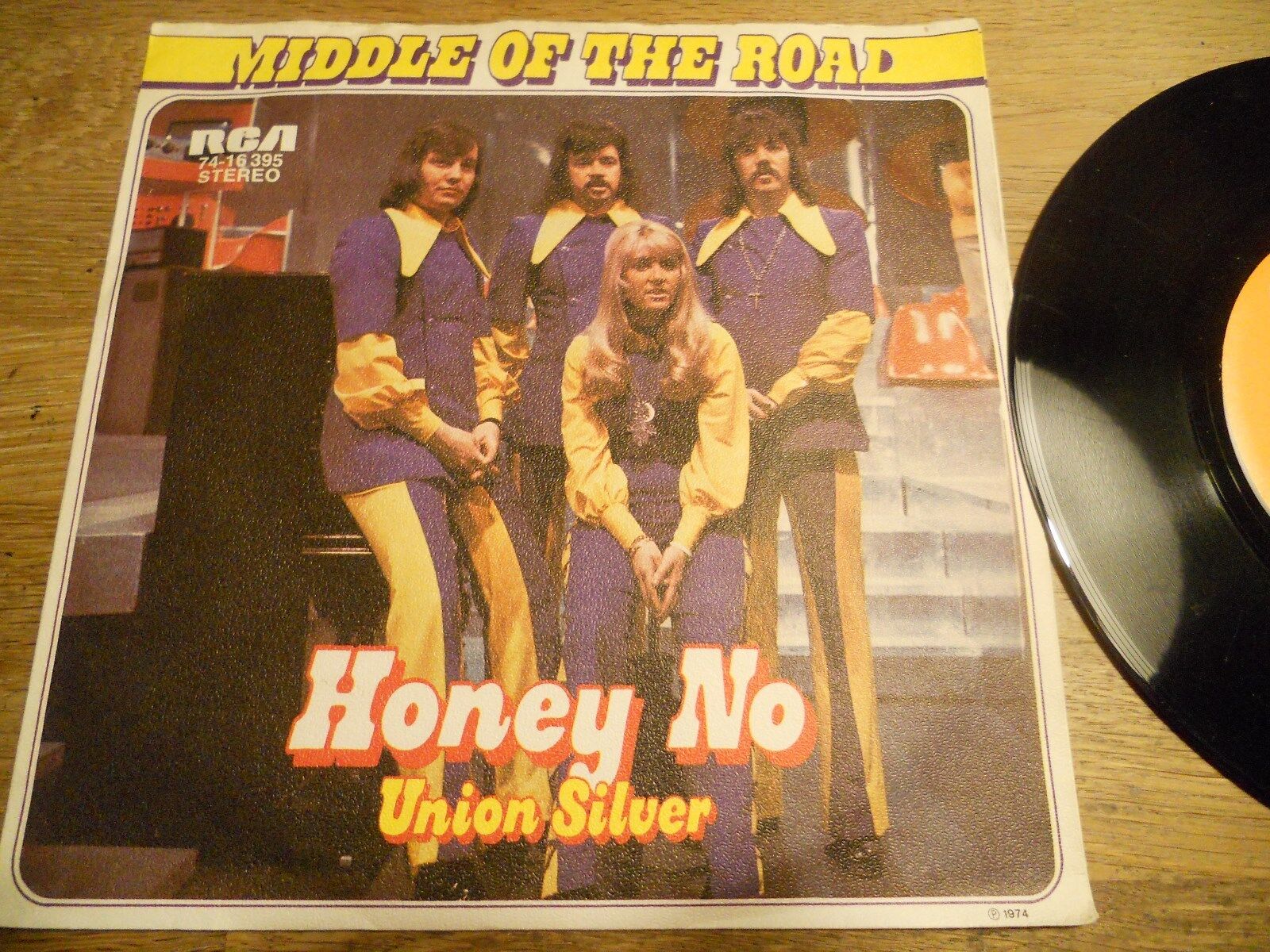 MIDDLE OF THE ROAD "HONEY HO" 1973 GEMA RCA VICTOR RECORDS WEST GERMANY 1973 OOP