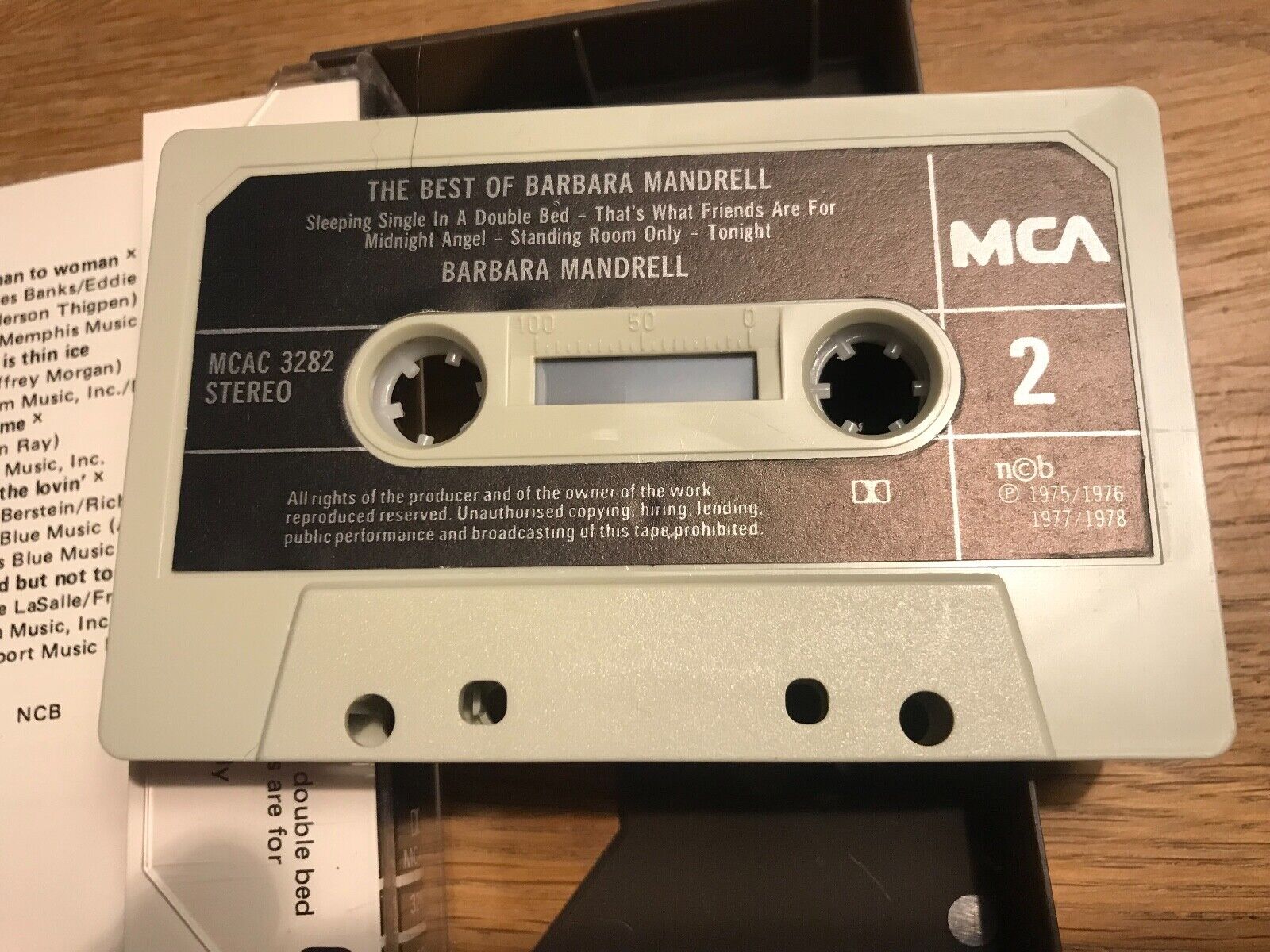 BARBARA MANDRELL "THE BEST OF BARBARA MANDRELL" 1977 NCB MCA RECORDS NCB NORDIC*