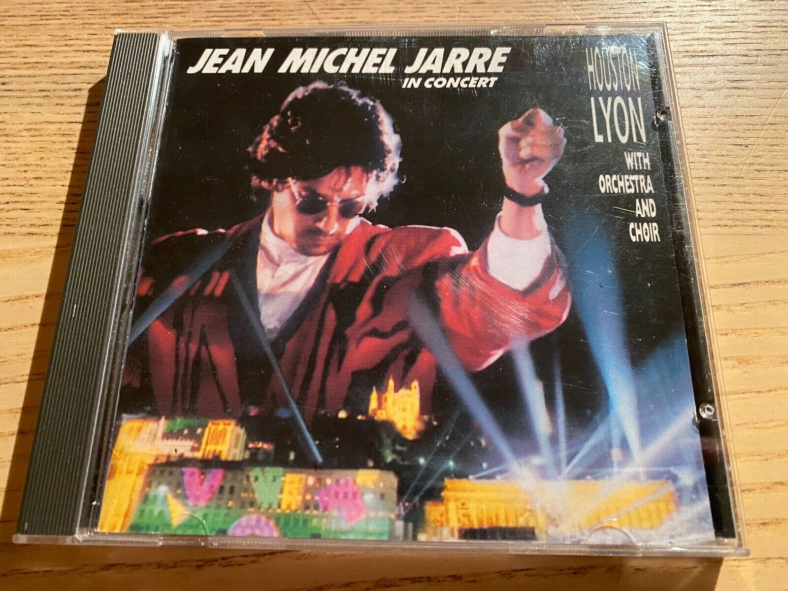 JEAN MICHEL JARRE "IN CONCERT HOUSTON LYON" POLYDOR DDD 1987 9 TRACKS CD ALBUM**