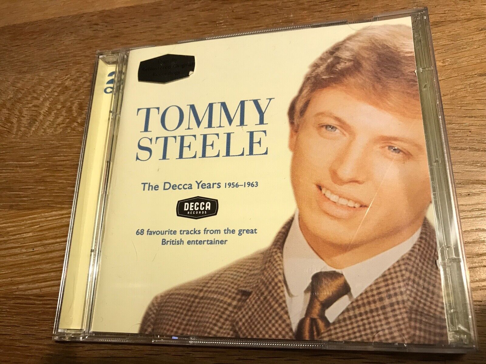 TOMMY STEELE "THE DECCA YEARS 1956-1963" 2 X CD ALBUM MINT 1999 DECCA 68 SONGS**