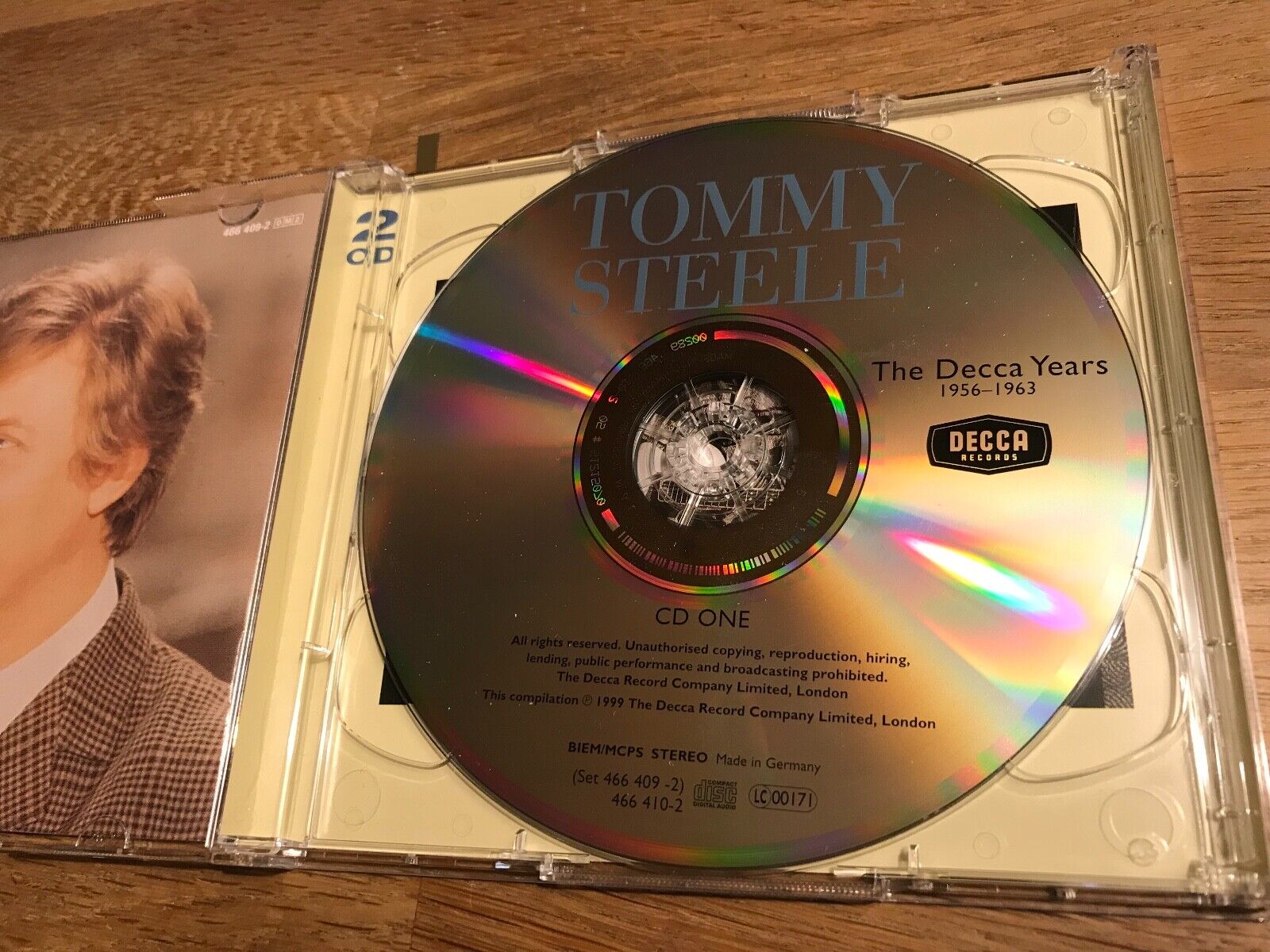 TOMMY STEELE "THE DECCA YEARS 1956-1963" 2 X CD ALBUM MINT 1999 DECCA 68 SONGS**