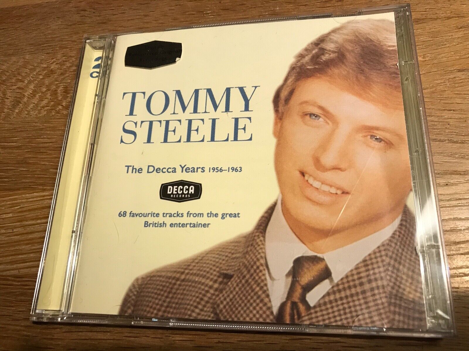 TOMMY STEELE "THE DECCA YEARS 1956-1963" 2 X CD ALBUM MINT 1999 DECCA 68 SONGS**