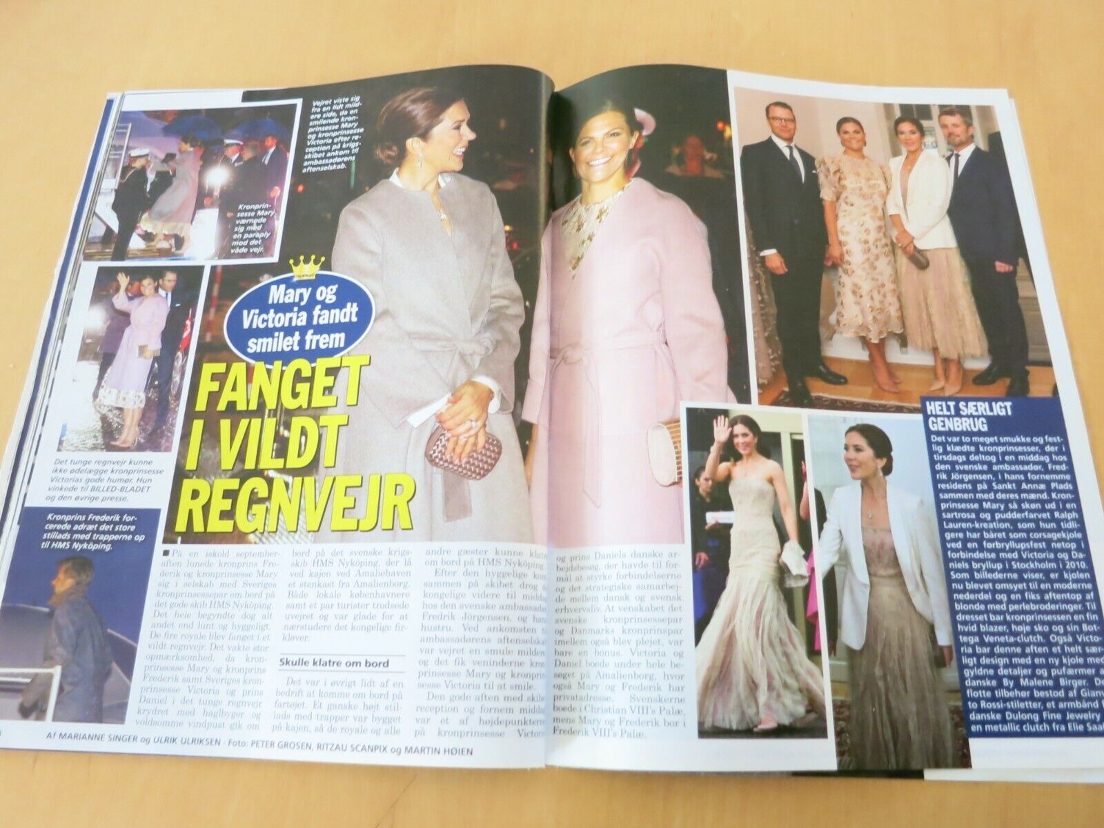 Danish Magazin Royal Princess MARY Meghan VICTORIA Margrethe MAXIMA Nikolai Q132