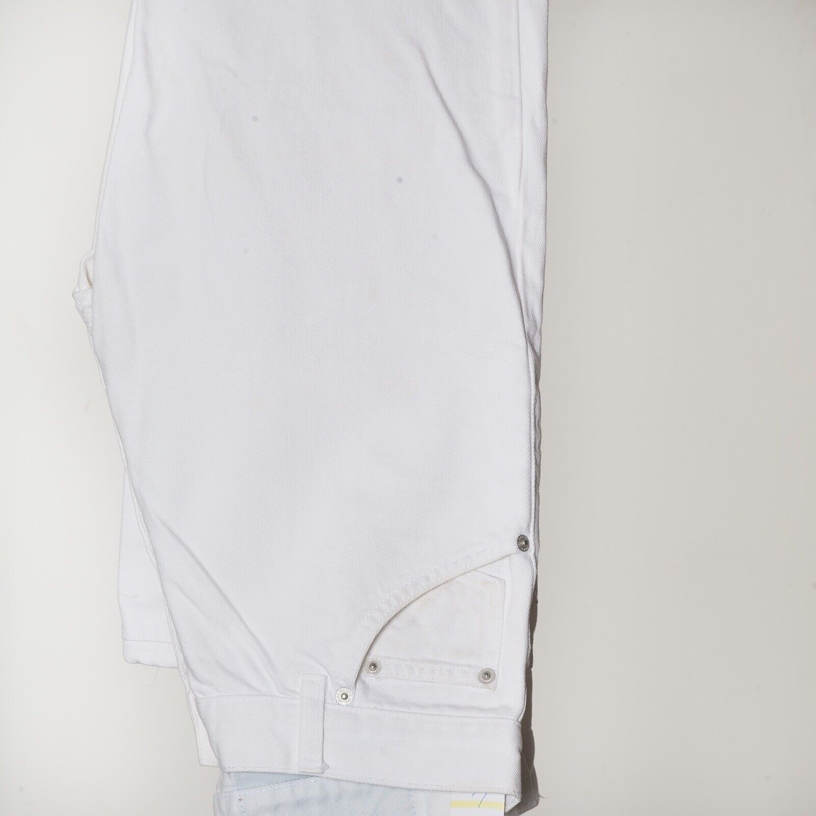 JULIAN RED Straight Leg White Denim Jeans Size 33