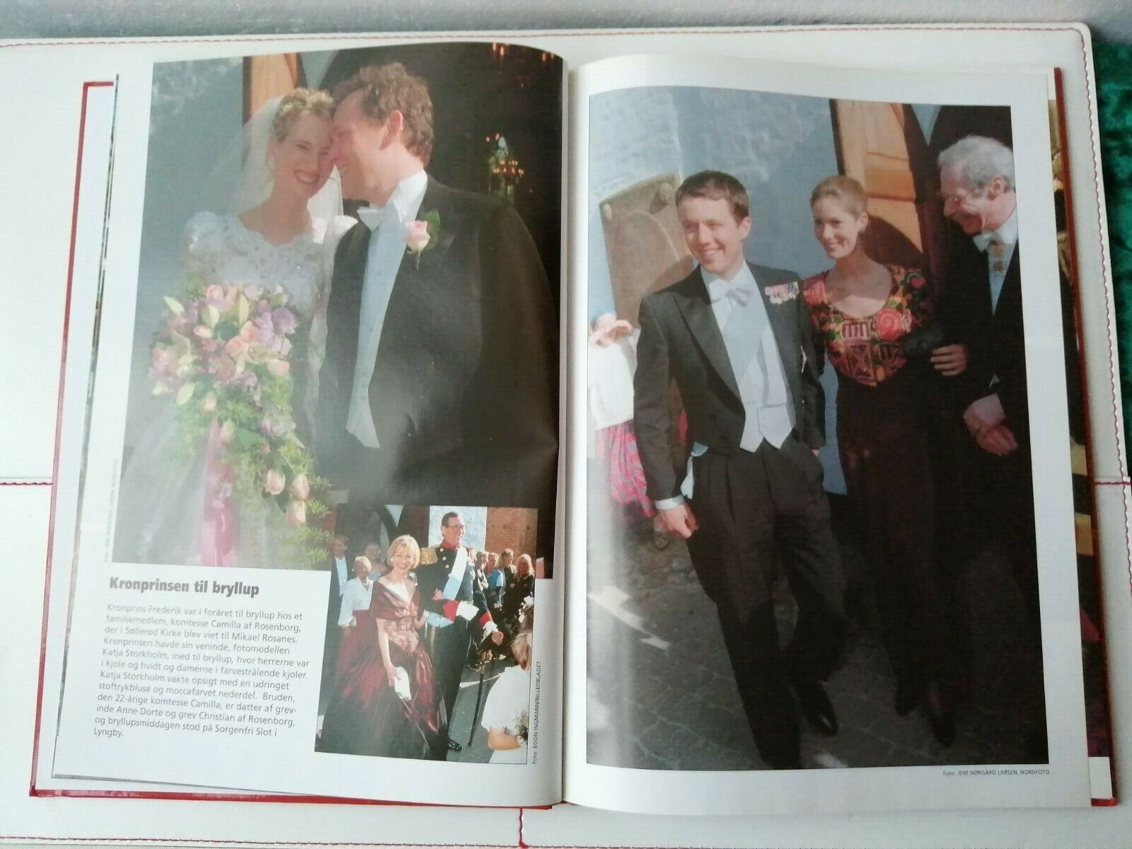 Book: Events in The Danish Royal House 1995YearbookHardcoverDanish Language