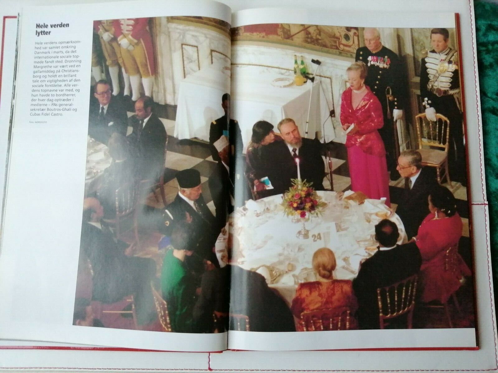 Book: Events in The Danish Royal House 1995YearbookHardcoverDanish Language