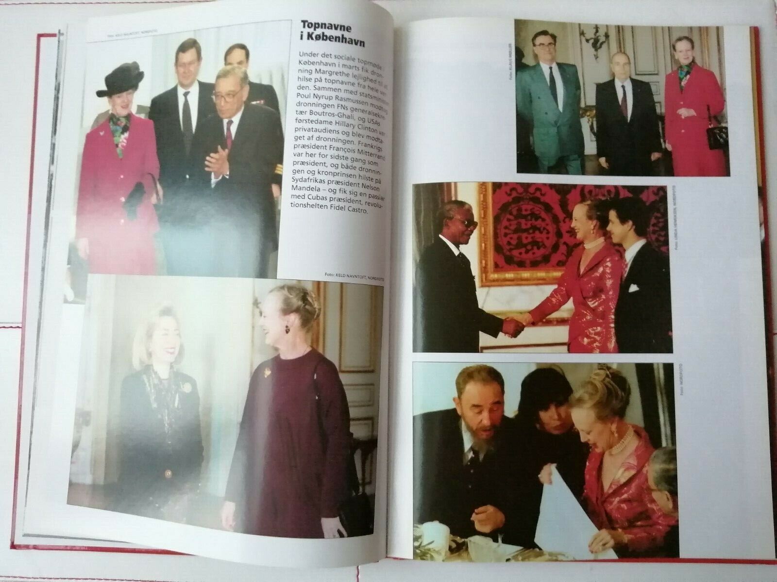 Book: Events in The Danish Royal House 1995YearbookHardcoverDanish Language