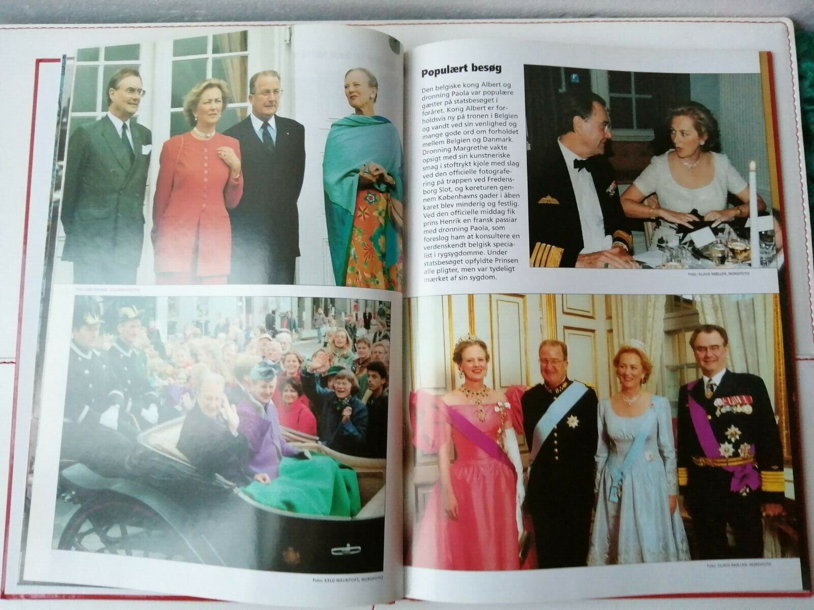 Book: Events in The Danish Royal House 1995YearbookHardcoverDanish Language