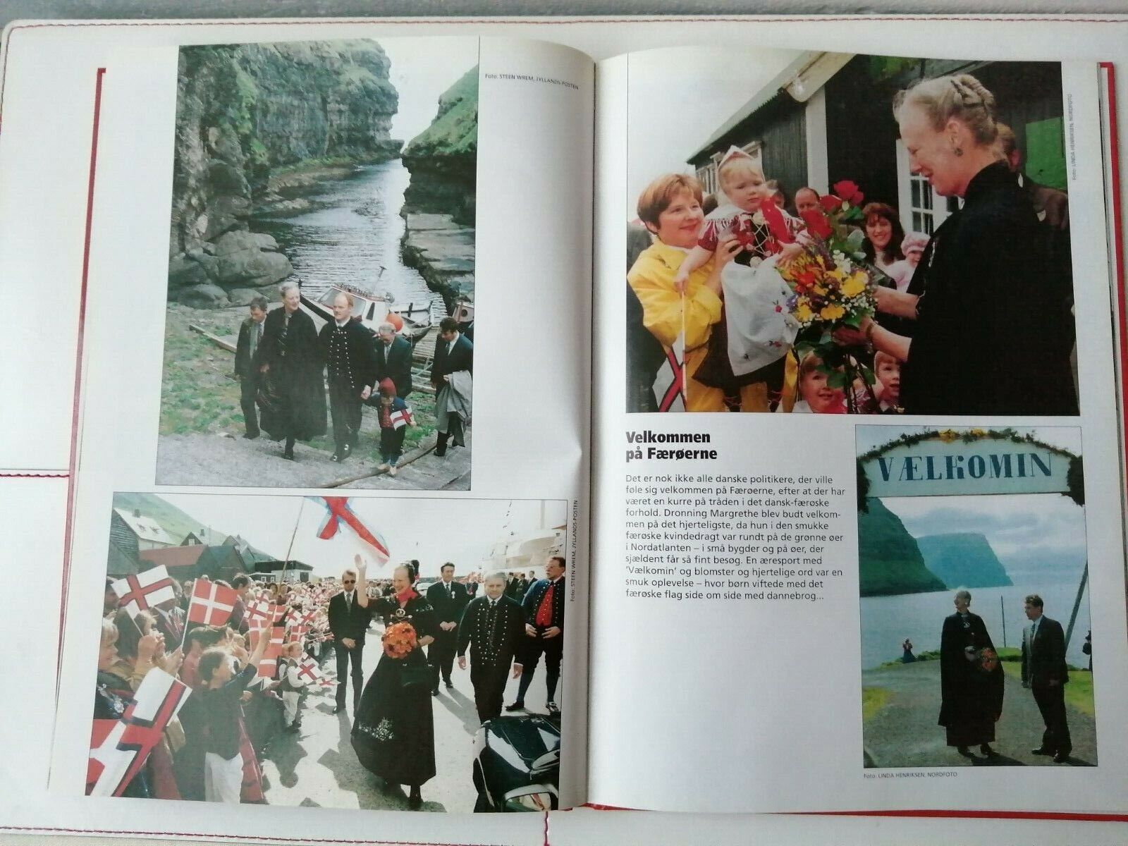 Book: Events in The Danish Royal House 1995YearbookHardcoverDanish Language