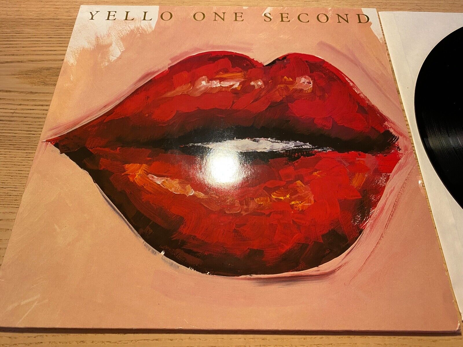 YELLO "ONE SECOND" 1987 MERCURY RECORDS 12"  SONGS GERMAN PRESS 12" VINYL LP POP