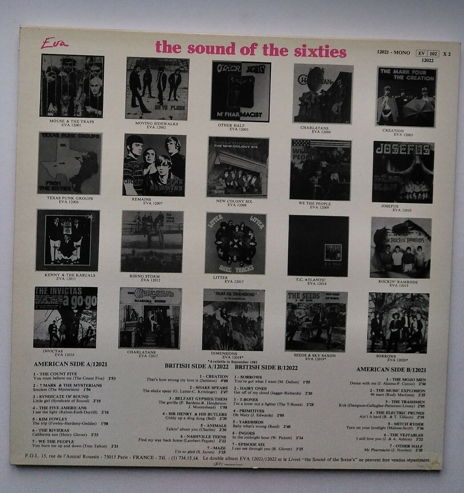 Sound of the Sixties Various artists 2-LP