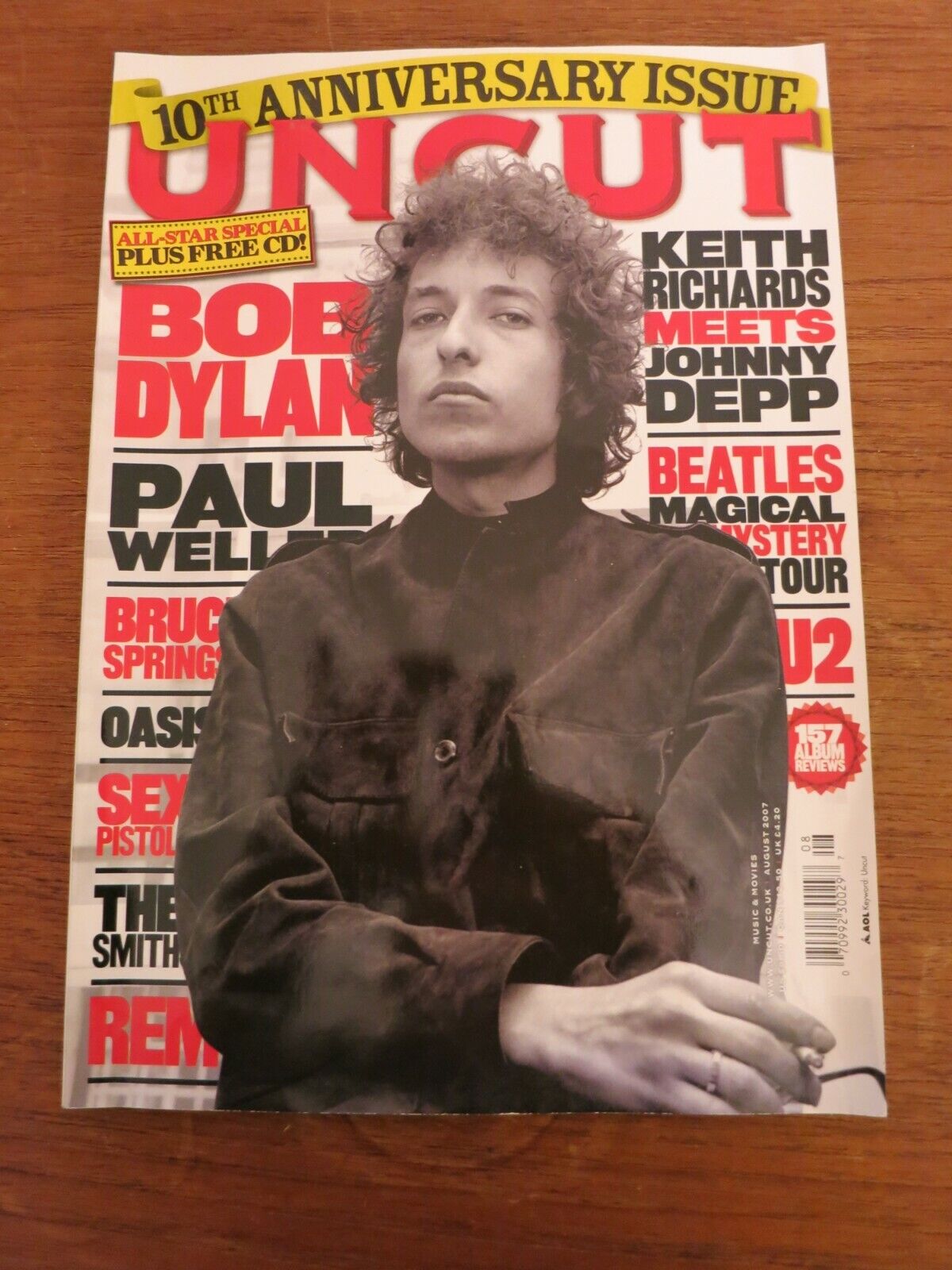 Magazine BOB DYLAN Paul Weller BRUCE SPRINGSTEEN Oasis REM Keith Richards  L22