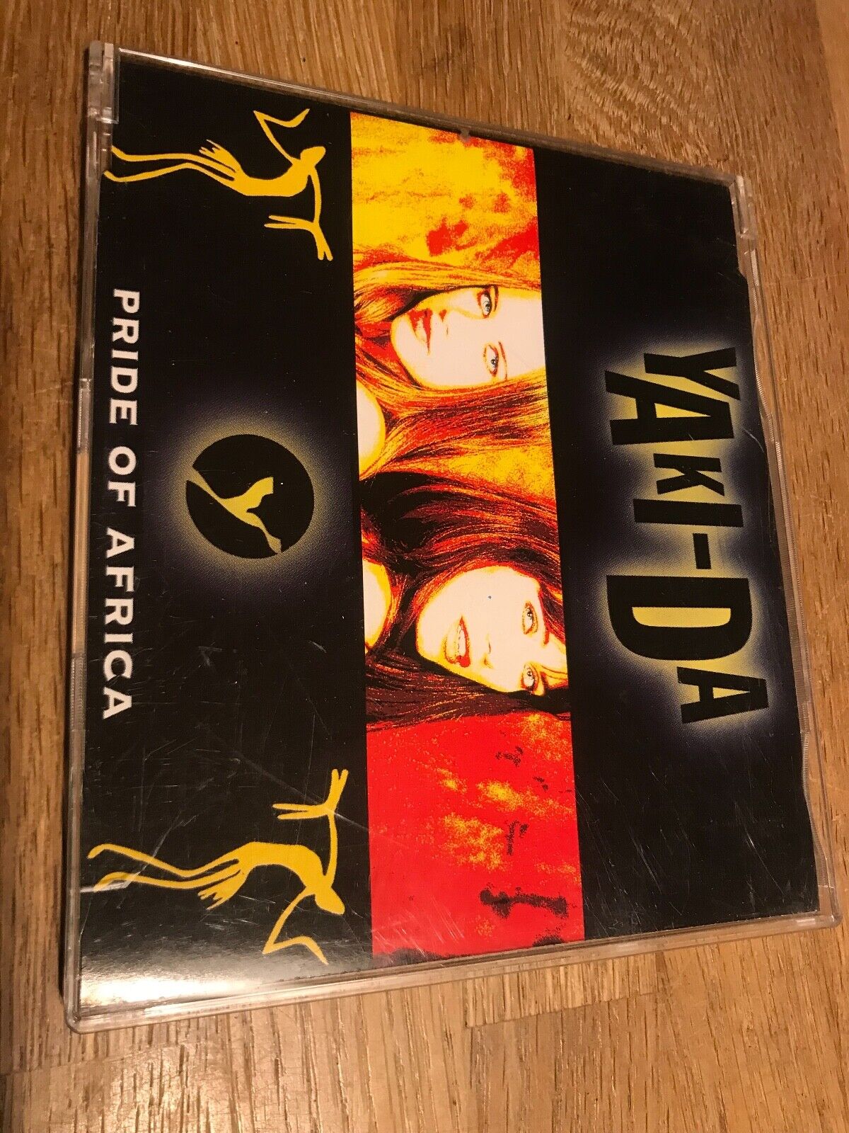 YAKI-DA "PRIDE OF AFRICA" 4 TRACK CD SINGLE METRONOME RECORDS 1995 WEST GERMANY*