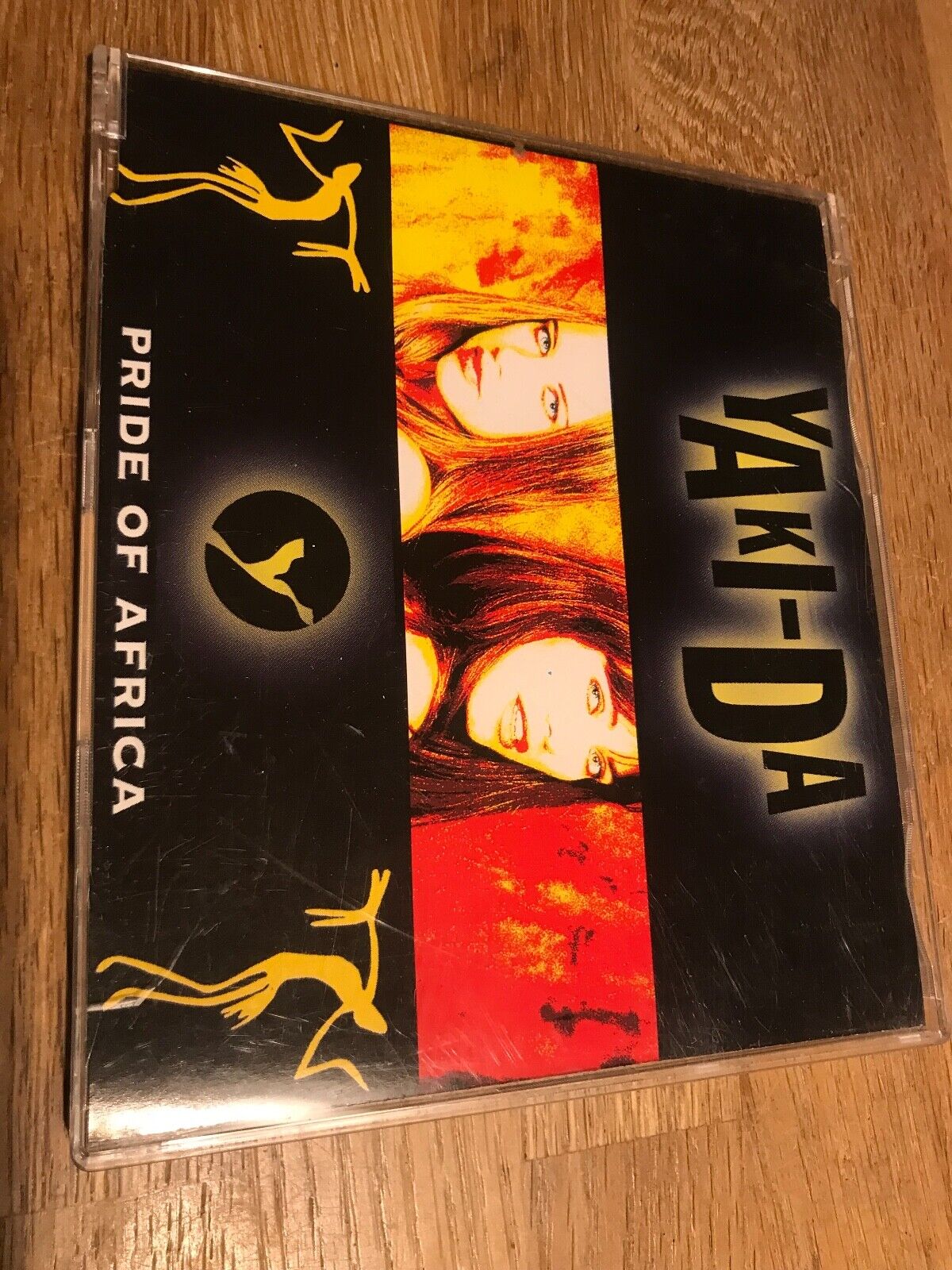 YAKI-DA "PRIDE OF AFRICA" 4 TRACK CD SINGLE METRONOME RECORDS 1995 WEST GERMANY*