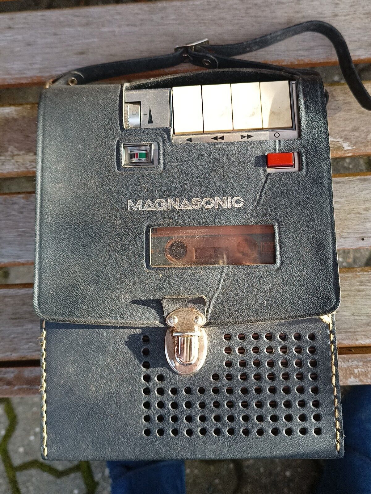 Magnasonic CR - 189 L Vintage German Cassette Player by Perfect Gmbh