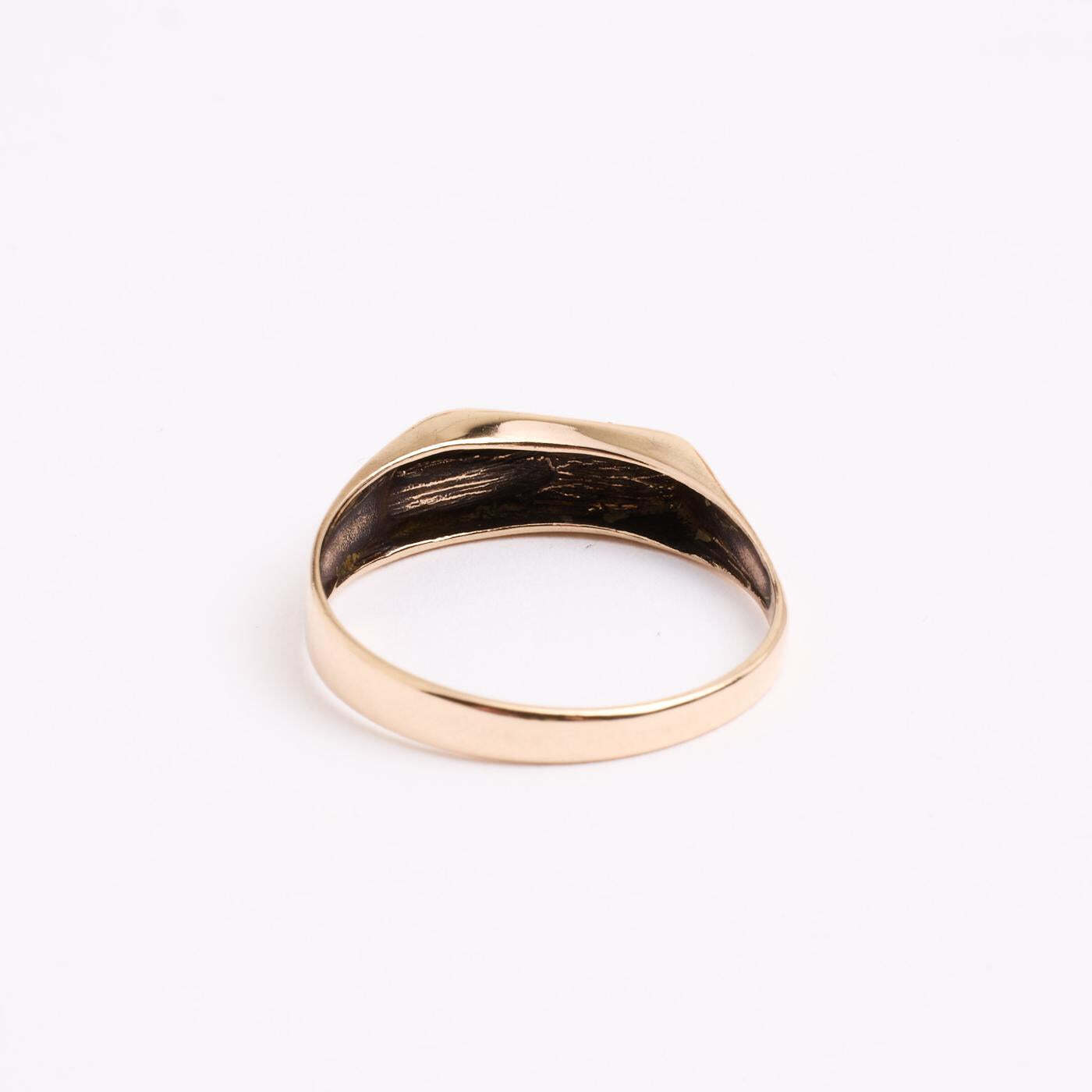 Ring in 8K Gold size 7¾ | Solid Gold | Minimalistic Gold Jewelry