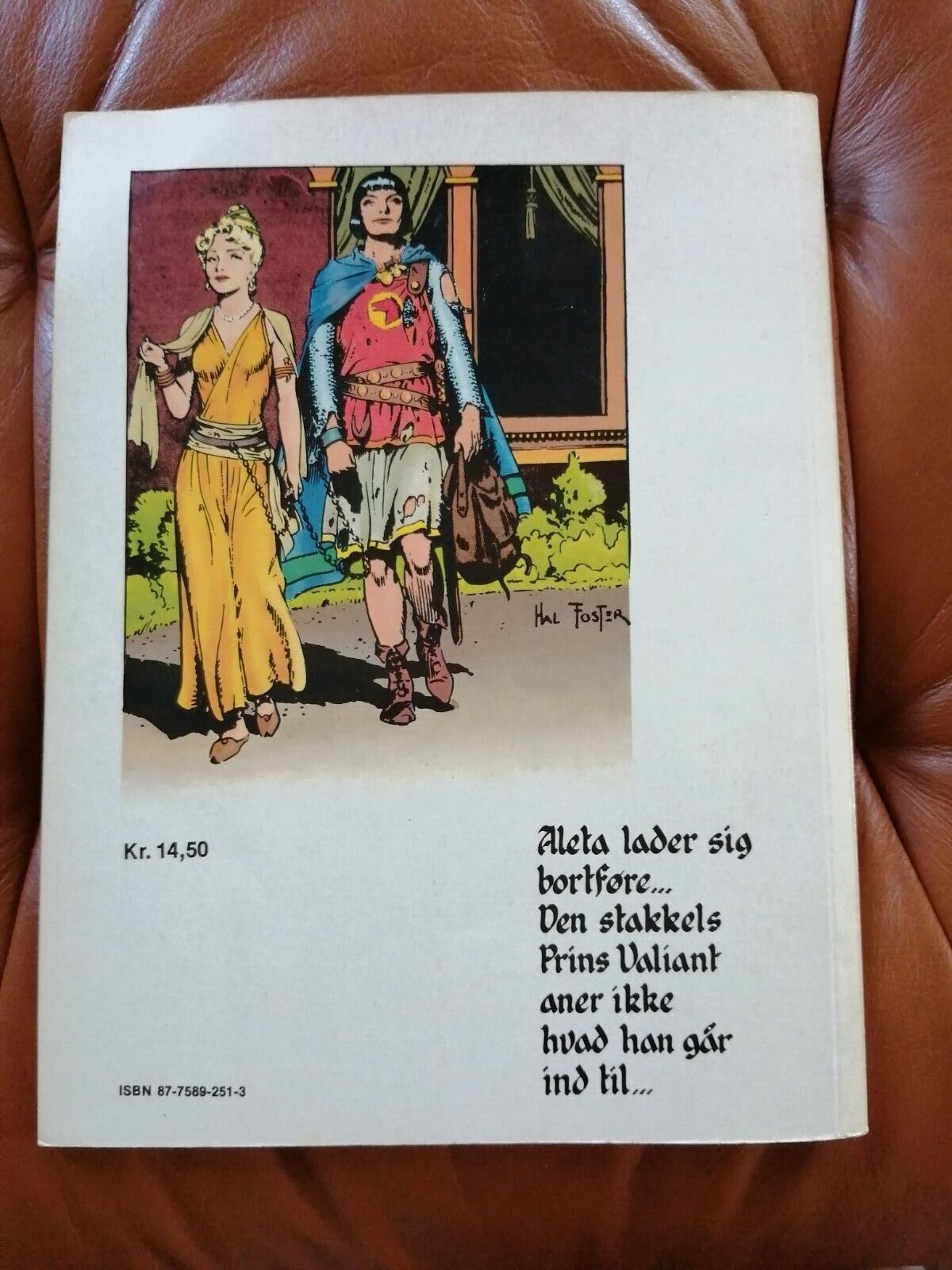 Danish comic book"Prins Valiant Aleta "No 10 1977 HRFoster