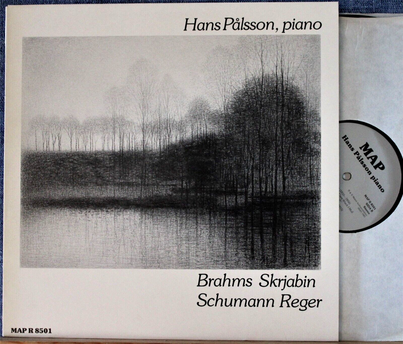 Pålsson Brahms Scriabin Schumann Reger MAP R 8501 NM