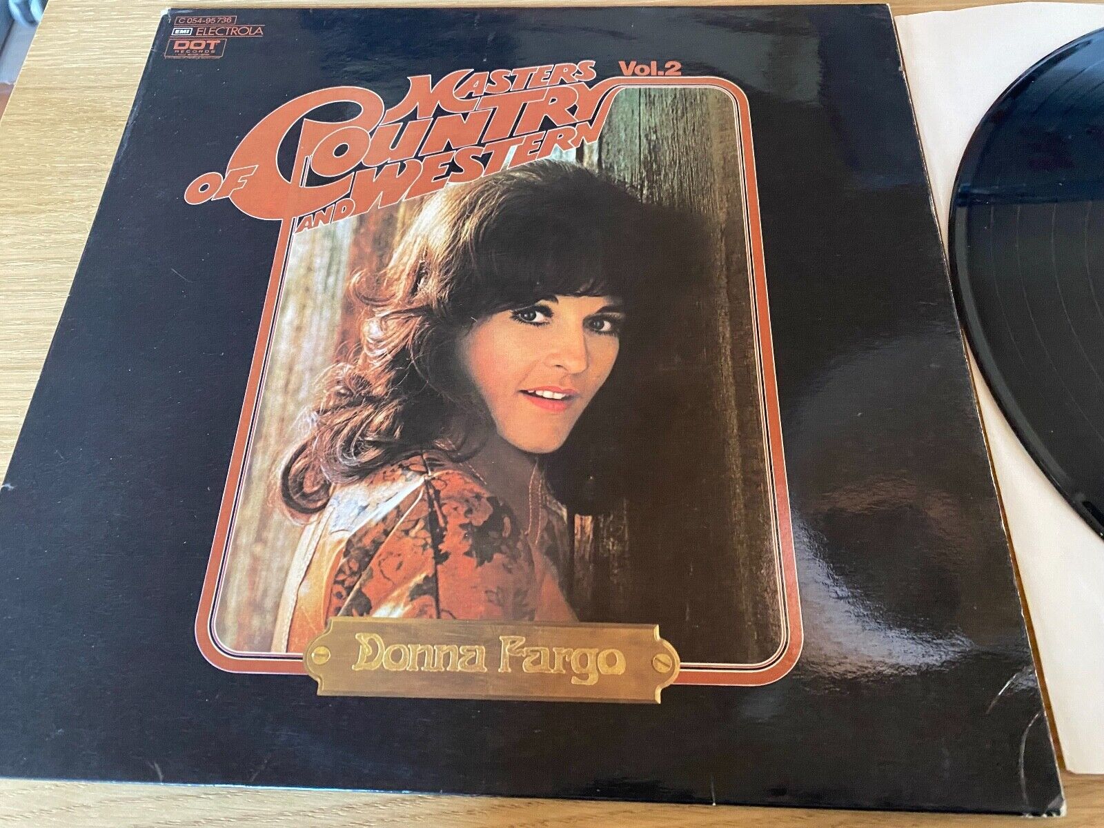 DONNA FARGO "MASTERS COUNTRY AND WESTERN VOL 2" W GERMAN 1 PRESS DOT RECORDS*