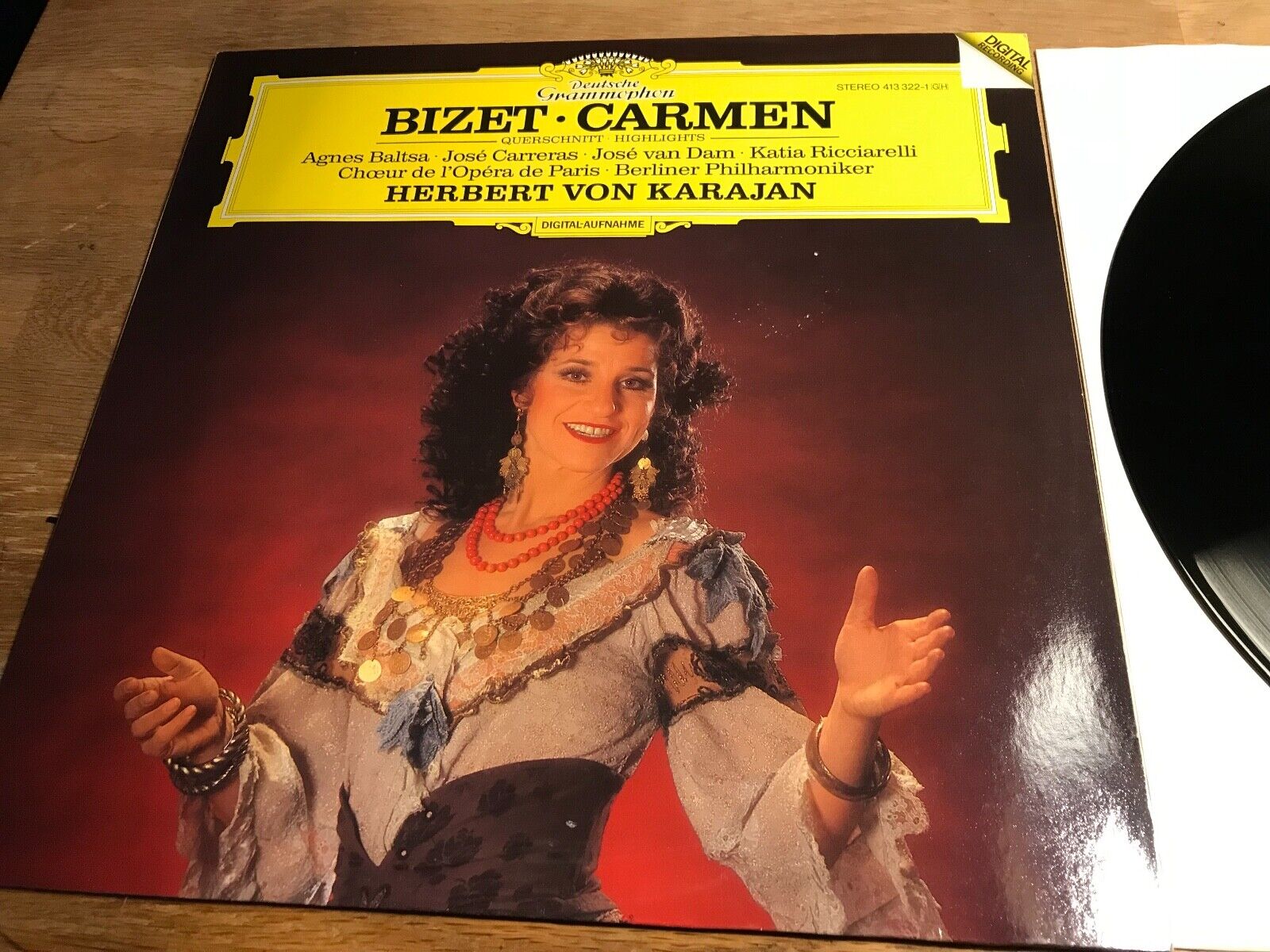 BIZET CARMEN QUERSCHNITT HIGHLIGHTS DIGITAL RECORDING DEUTSCHE GRAMMOPHON CLASSI