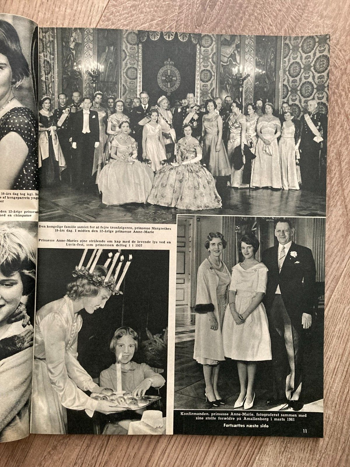 Greek King Constantine Queen Anne-Marie Wedding Danish Magazine 1964 Se og Hør