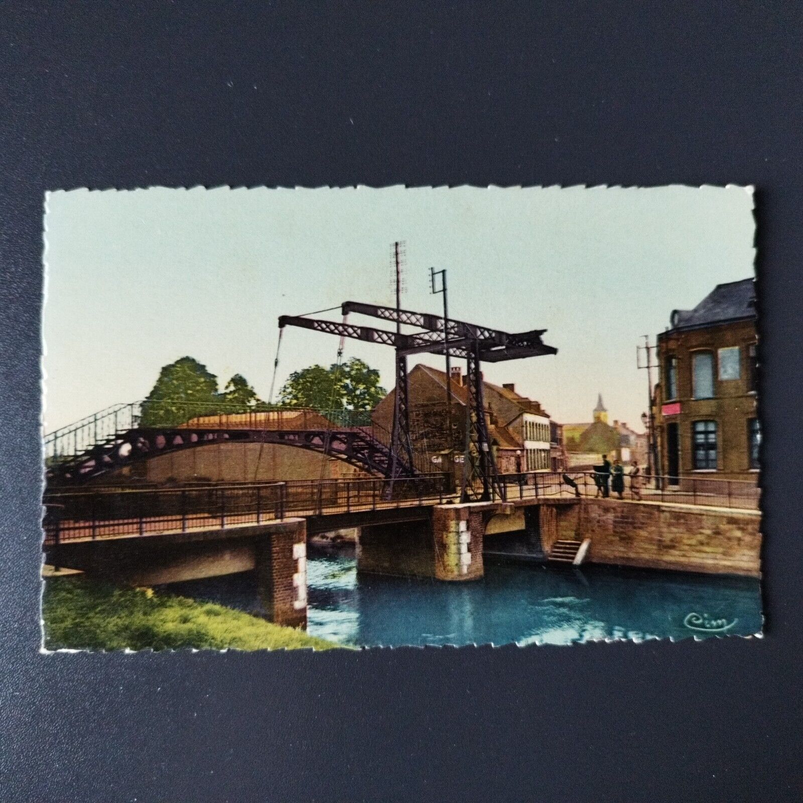 France Saint-Amand-les -Eaux ( Nord)Pont de Condé 1930s