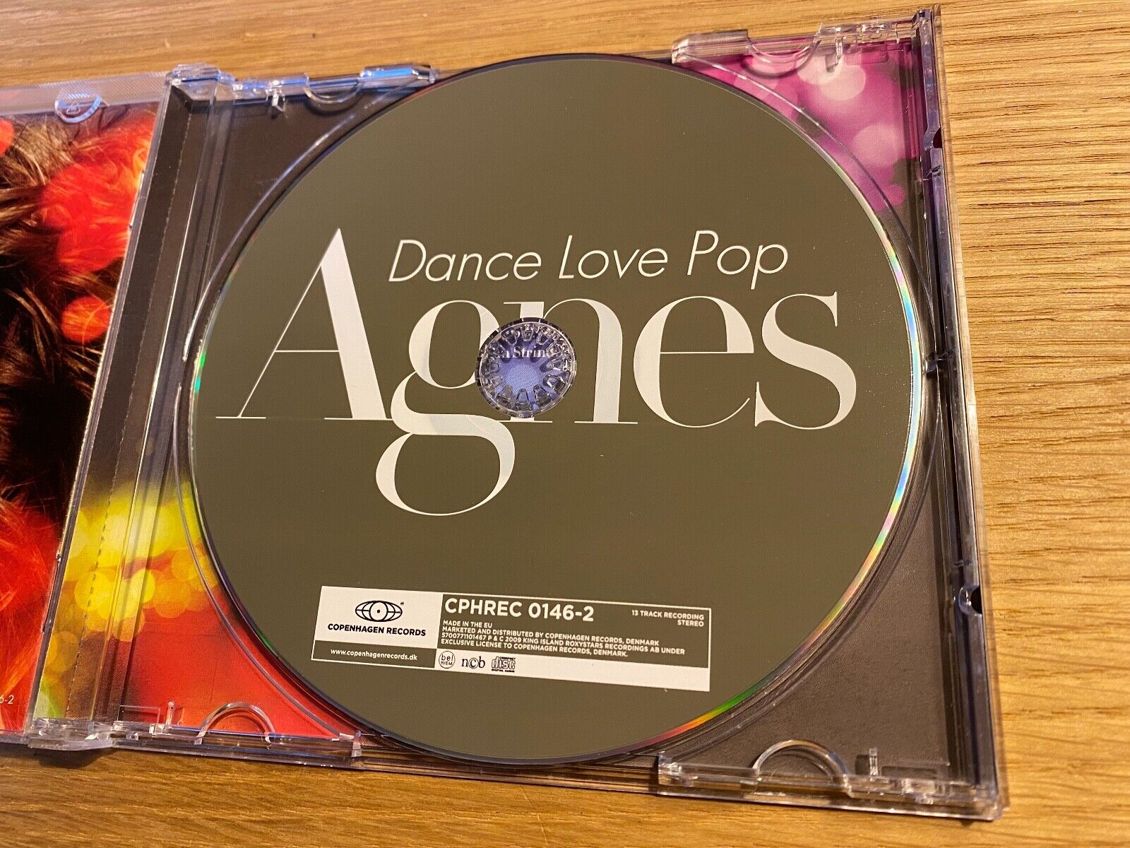 AGNES "DANCE LOVE POP" 2009 CD ALBUM 13 TRACKS COPENHAGEN RECORDS DENMARK DISCO*