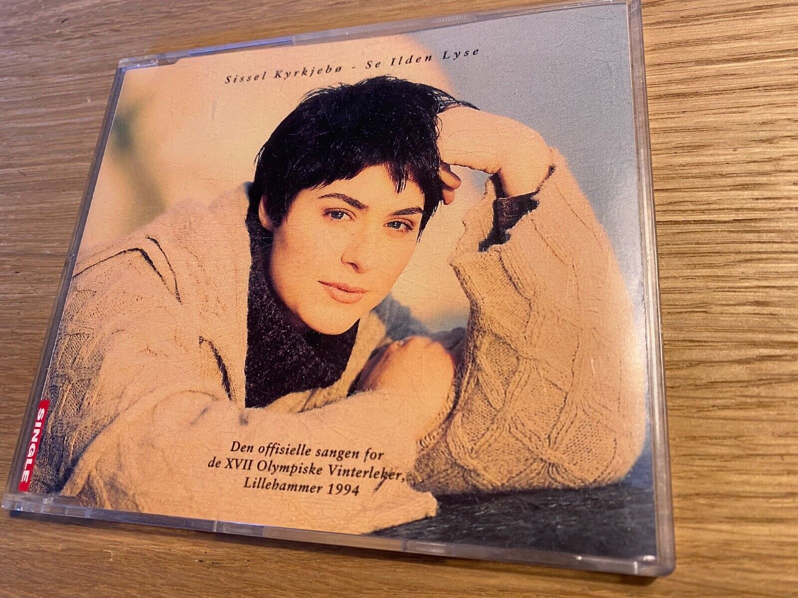 SISSEL KYRKEBØ "SE ILDEN LYSE" 1994 CD OFFICIAL WINTER Olympic Games SONG NORWAY