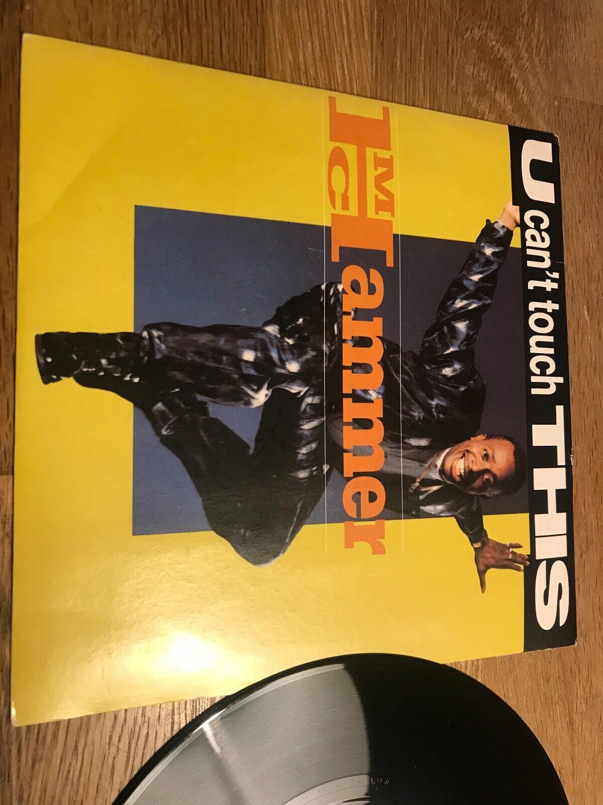 M C HAMMER "U CAN´T TOUCH THIS" CAPITOL RECORDS 1990 SACEM FRENCH PRESSING RARE