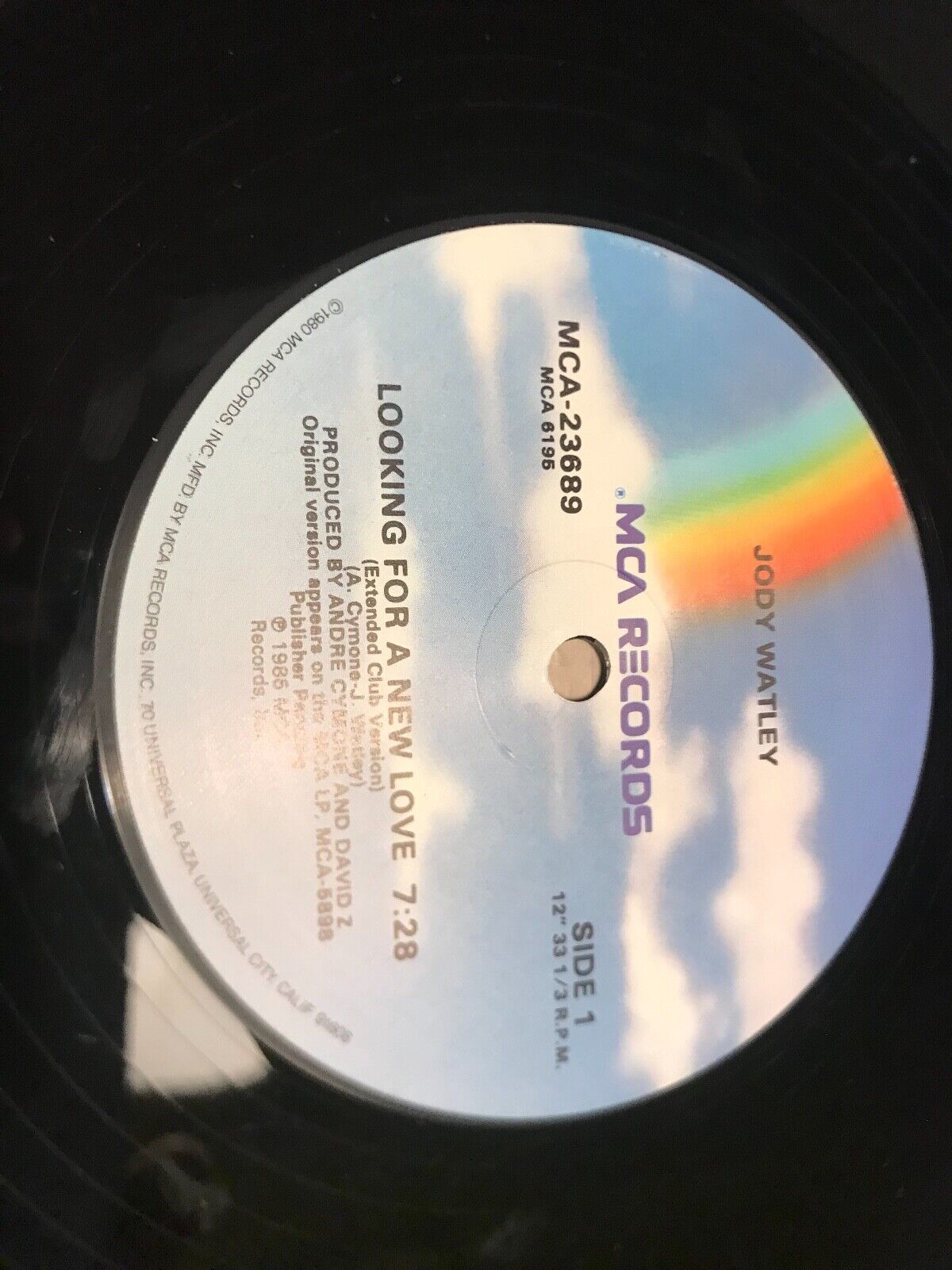 JODY WATLEY "LOOKING FOR A NEW LOVE" MCA RECORDS USA 1986 5 REMIXES OUT OF PRINT