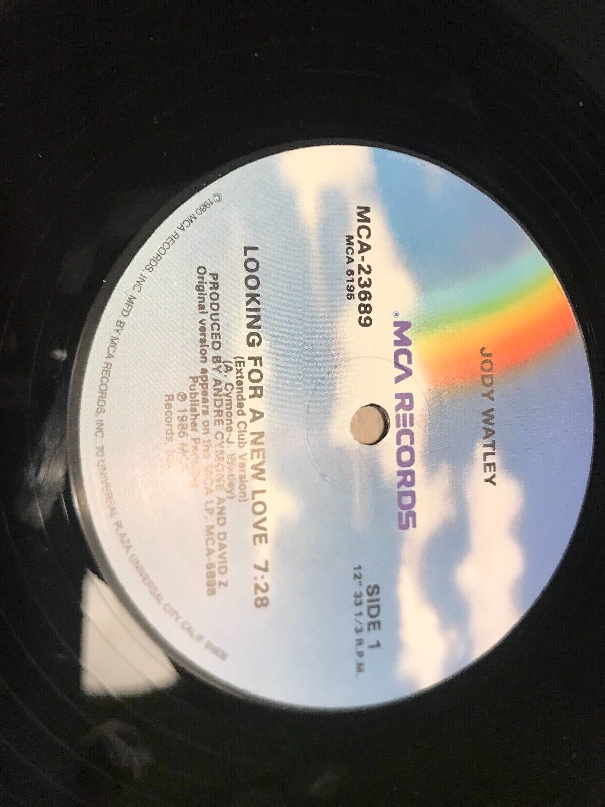 JODY WATLEY "LOOKING FOR A NEW LOVE" MCA RECORDS USA 1986 5 REMIXES OUT OF PRINT