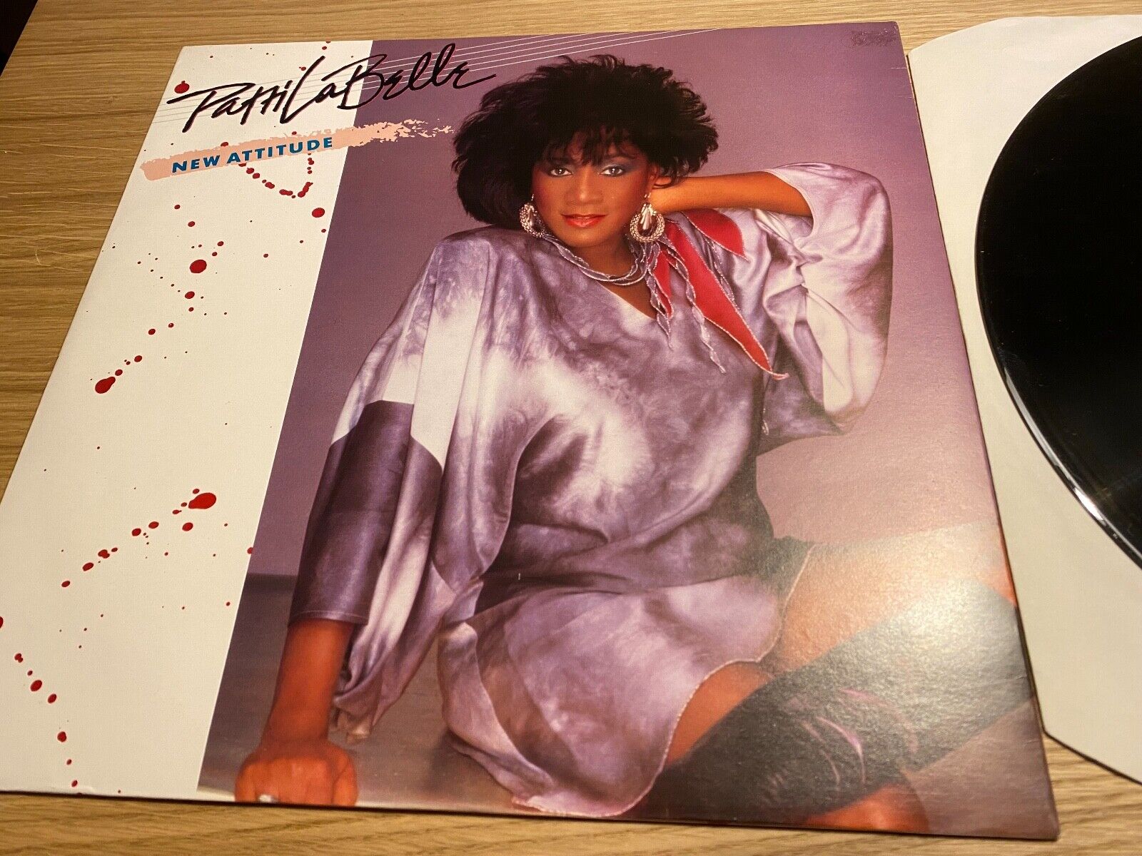 PATTI LABELLE "NEW ATTITUDE" MCA RECORDS GERMANY 12" 1985 BEVERLY HILLS COP RARE