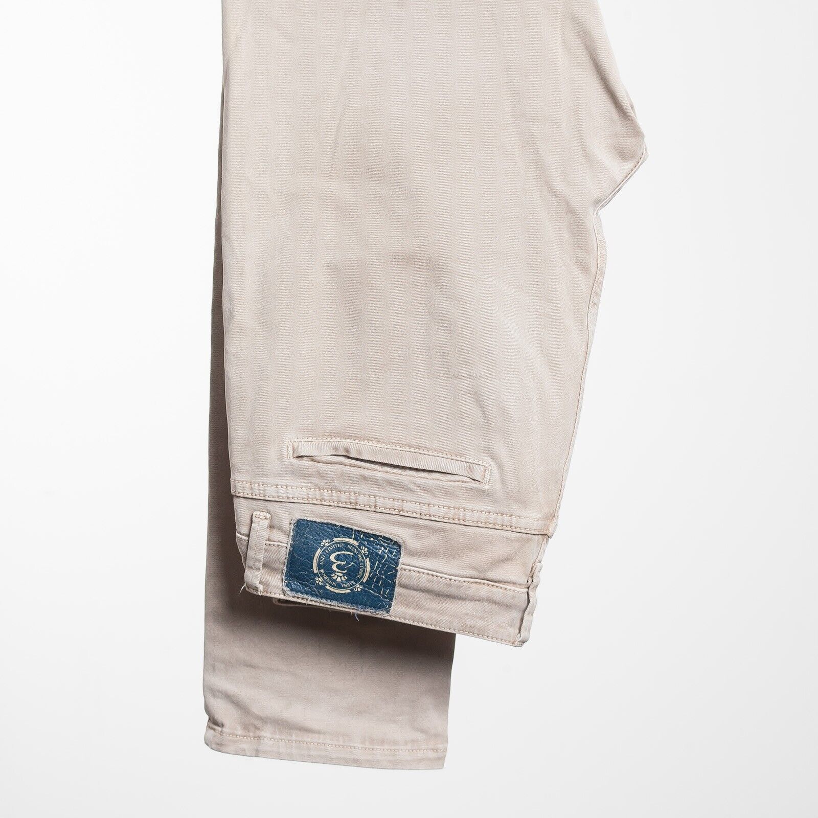 BARBA Beige Cotton Slacks Italy Made 315/3175