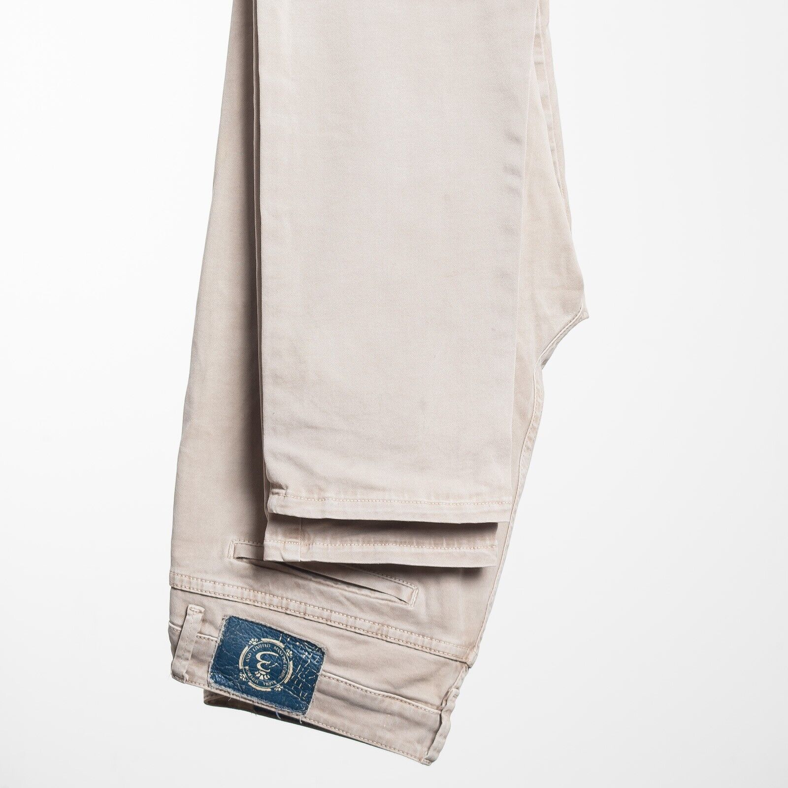 BARBA Beige Cotton Slacks Italy Made 315/3175