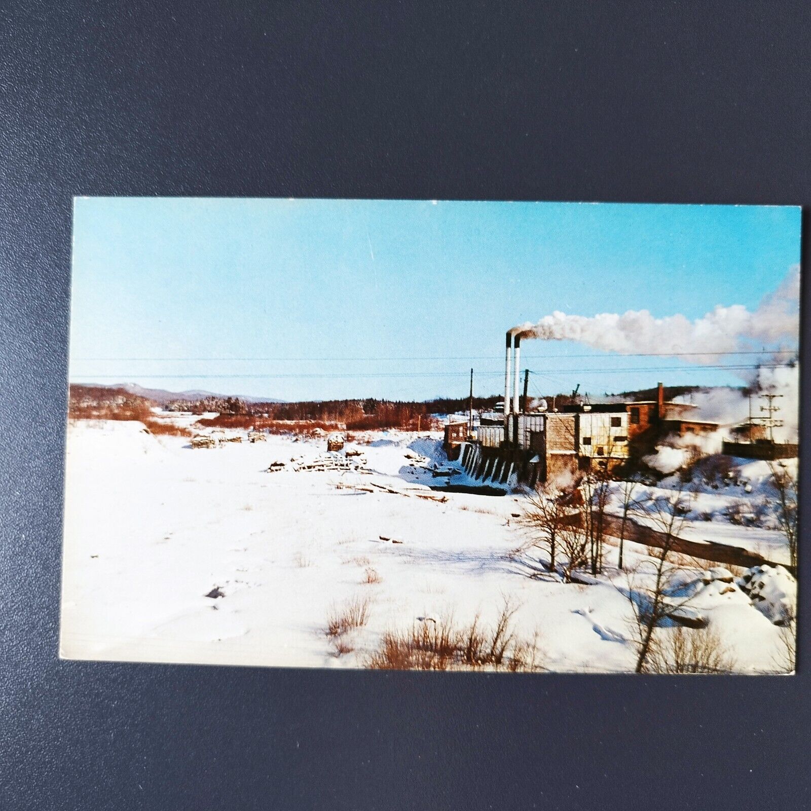 NY Covered with snow : The Moose River at McKeever