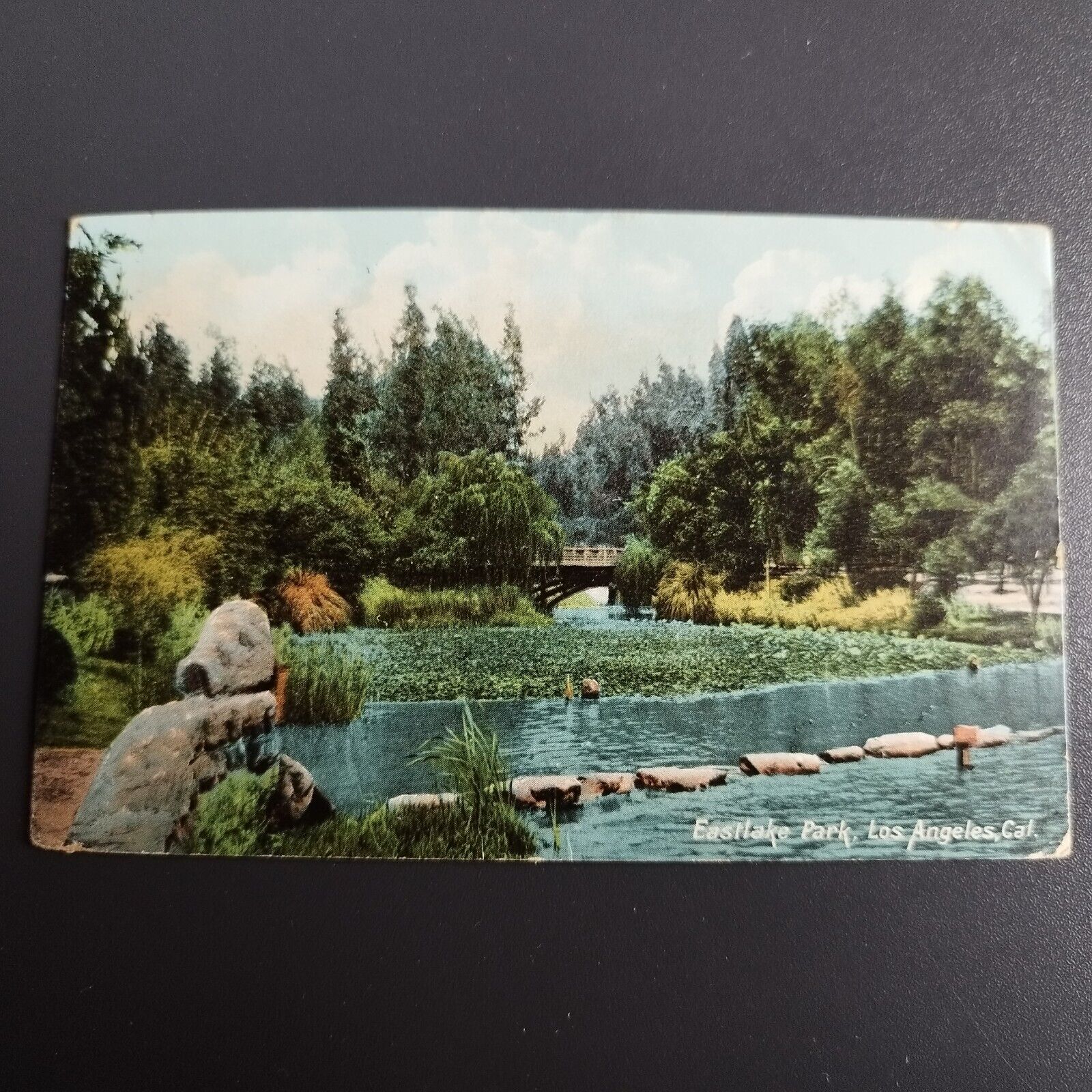 California Eastlake Park Los Angeles - 1908