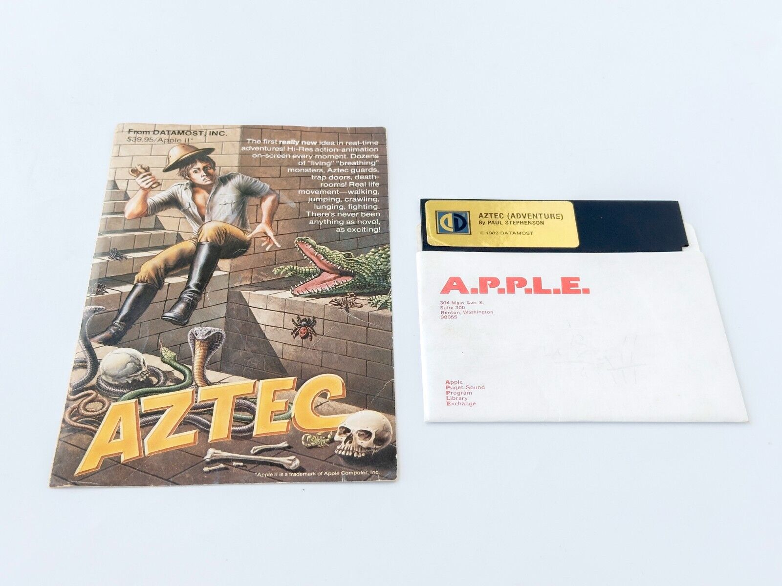 Aztec - Datamost - 1982 / Apple II