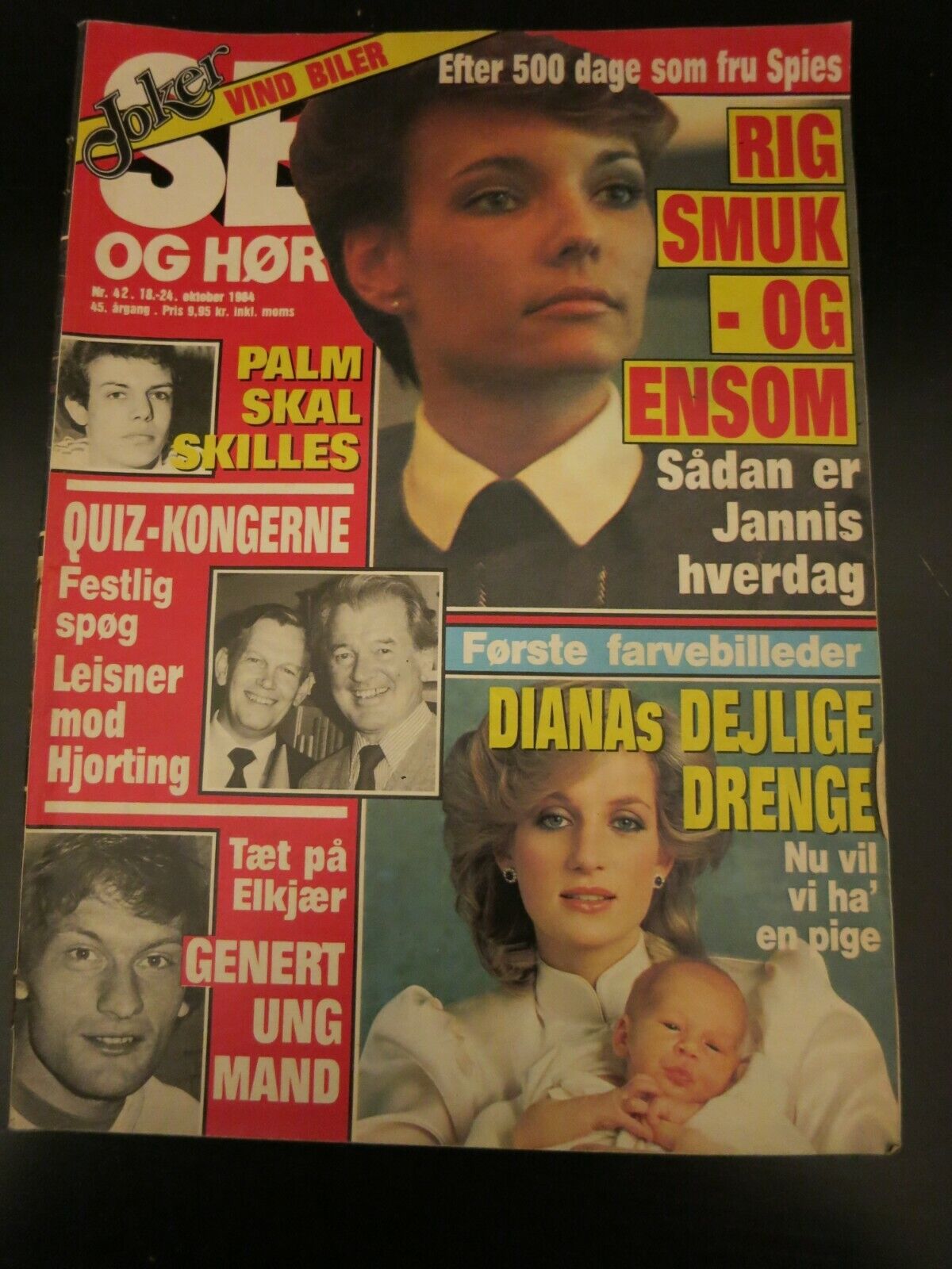 Magazine 84 PRINCESS DIANA Stephanie PAMELA SUE MARTIN Dynasty DOLLY PARTON AA12