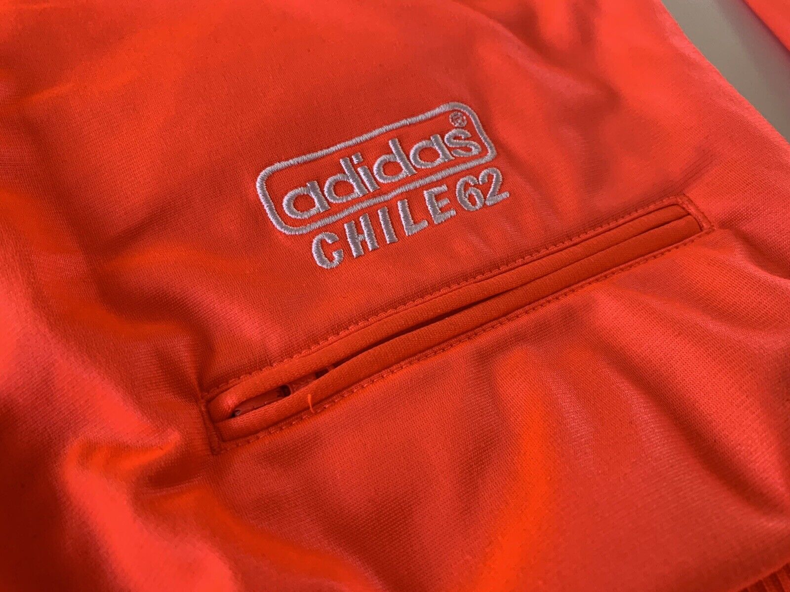 adidas Chile 62L Neon Orange Rare Collectors Item