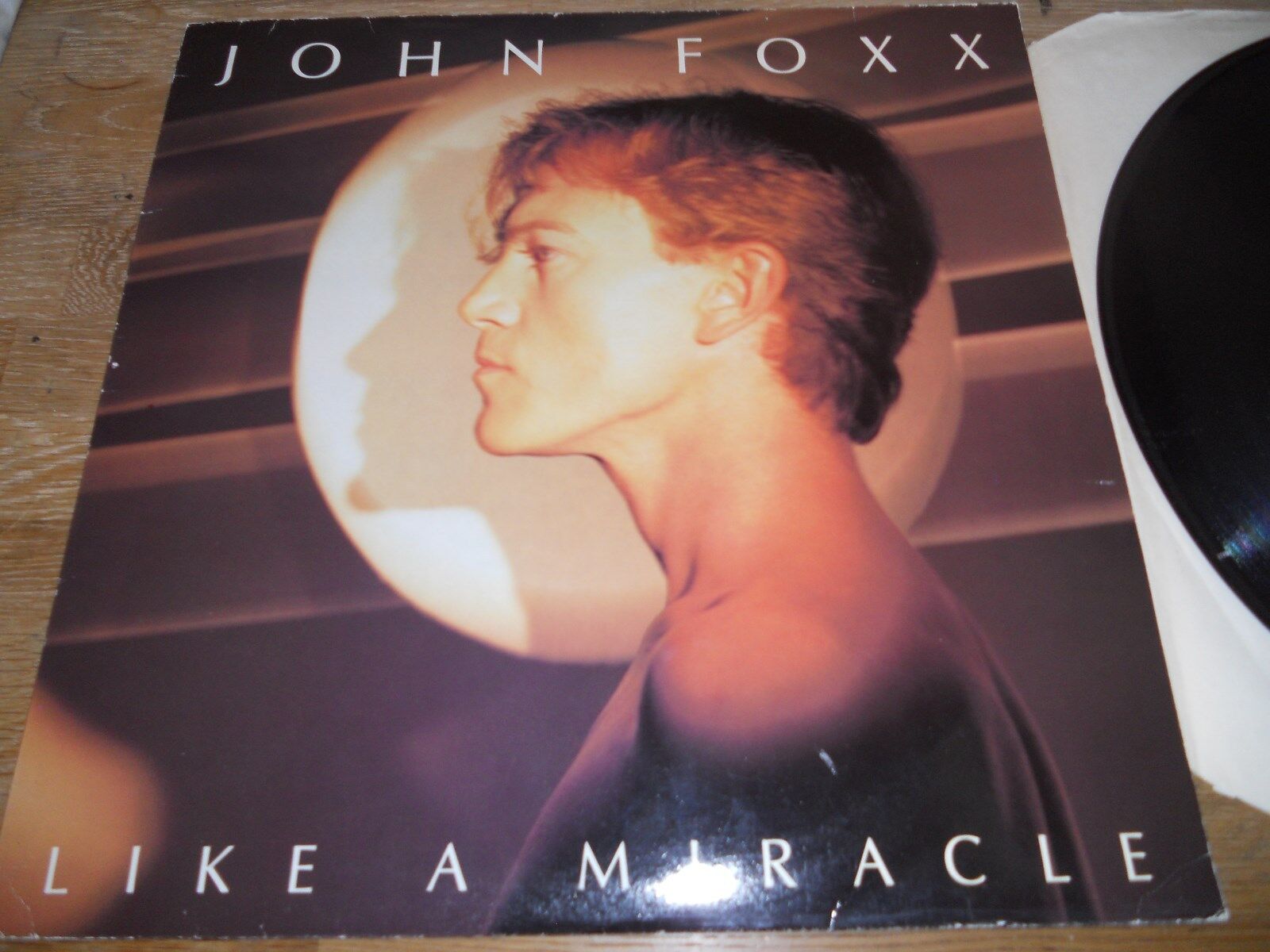 JOHN FOXX "LIKE A MIRACLE / WINGS AND A WIND" 1983 METAL BEAT VIRGIN RECORDS LTD