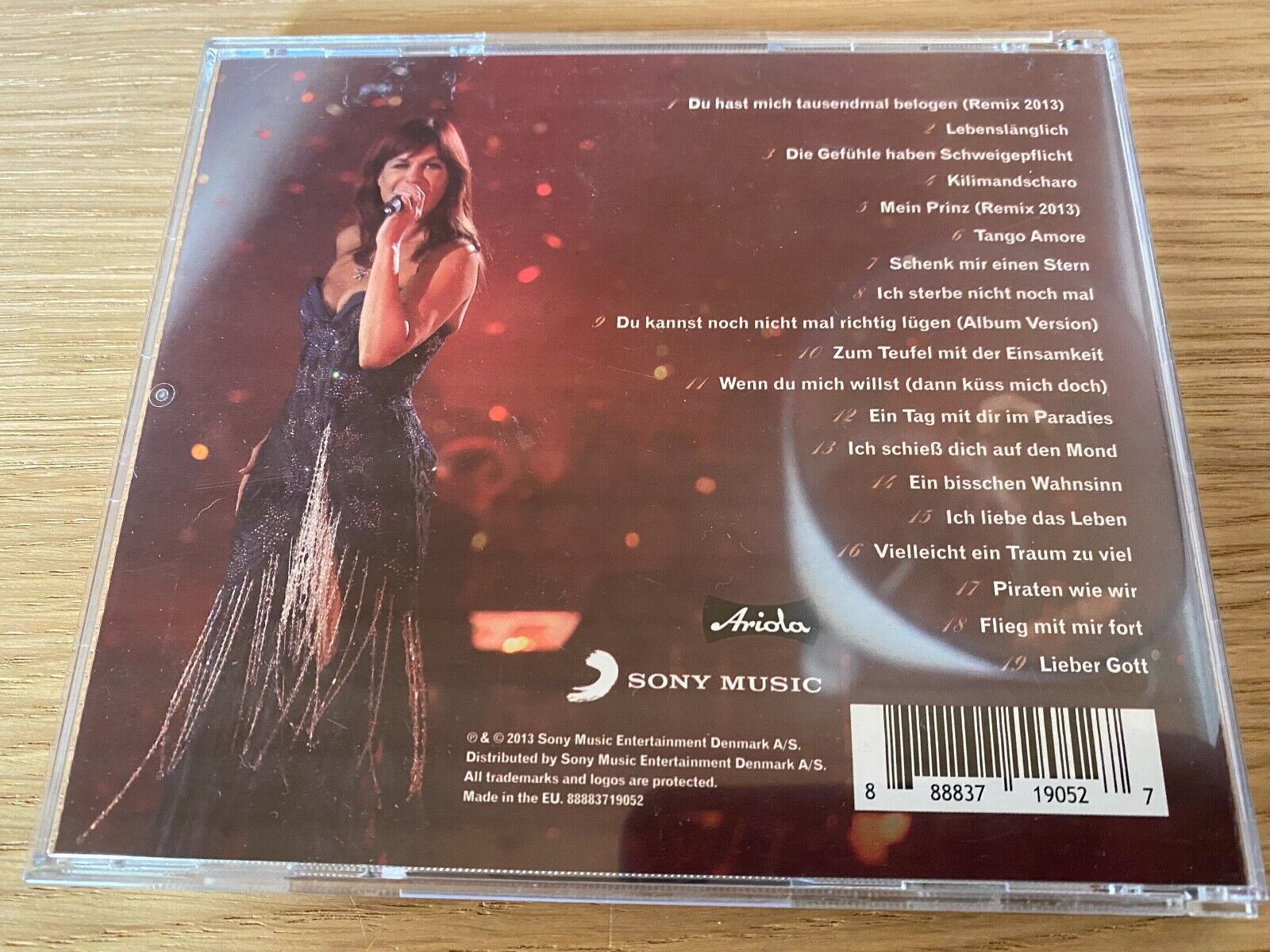 ANDREA BERG "MY DANISH COLLECTION" 2013 CD ALBUM 19 TRACK ARIOLA  SONY MUSIC***