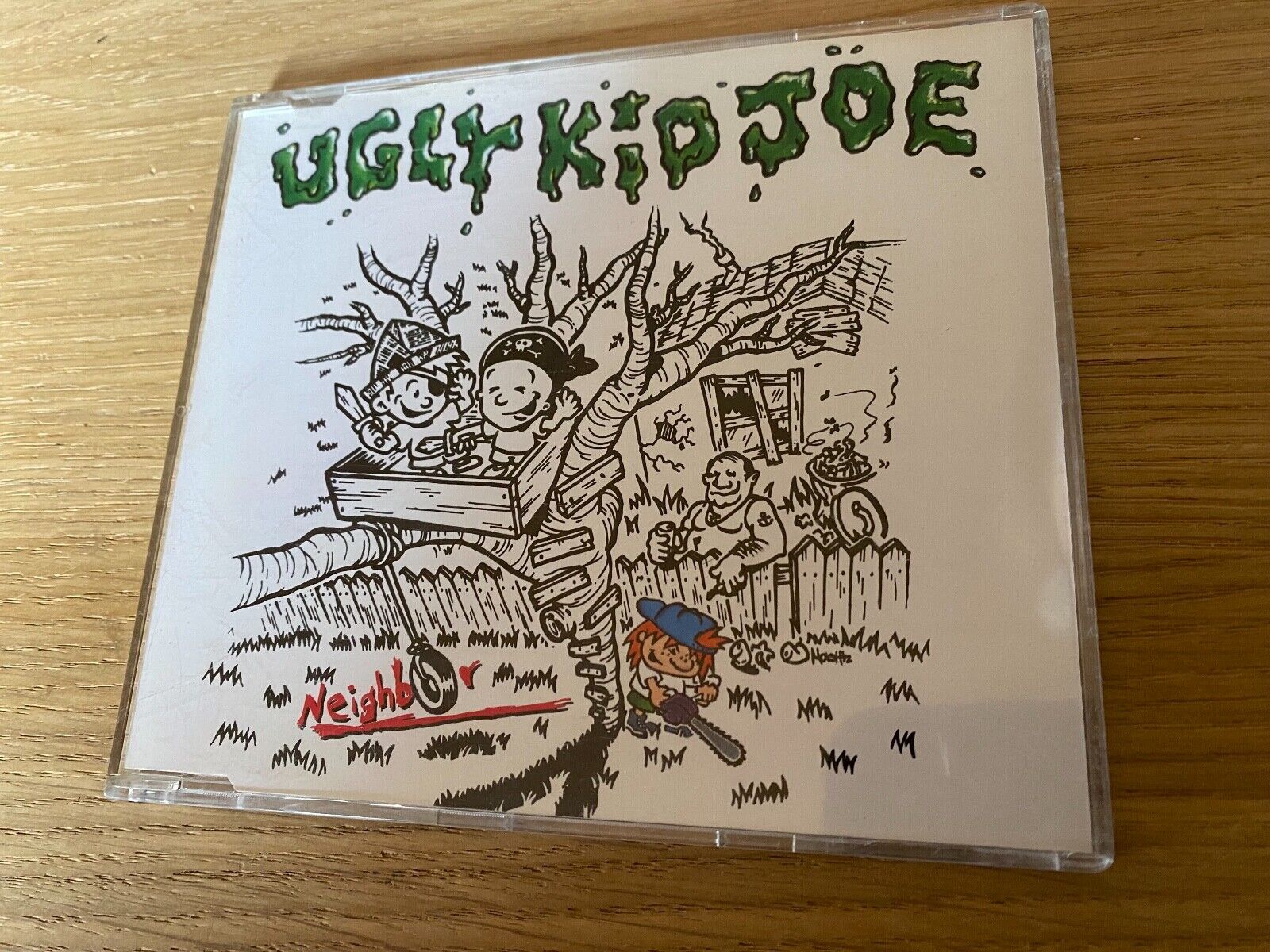 UGLY KID JOE "NEIGHBOR/EVERYTHING ABOUT YOU" CD SINGLE 3 TRACK 1992 WEST GERMANY