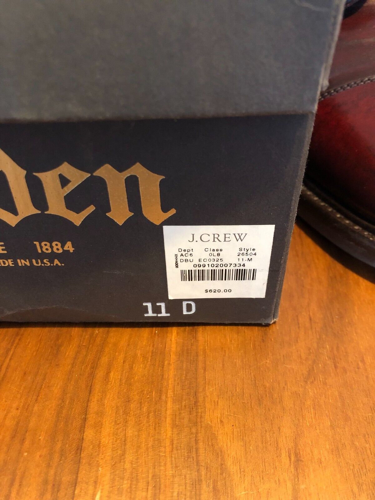 Alden cordovan #8 Parajumper boots