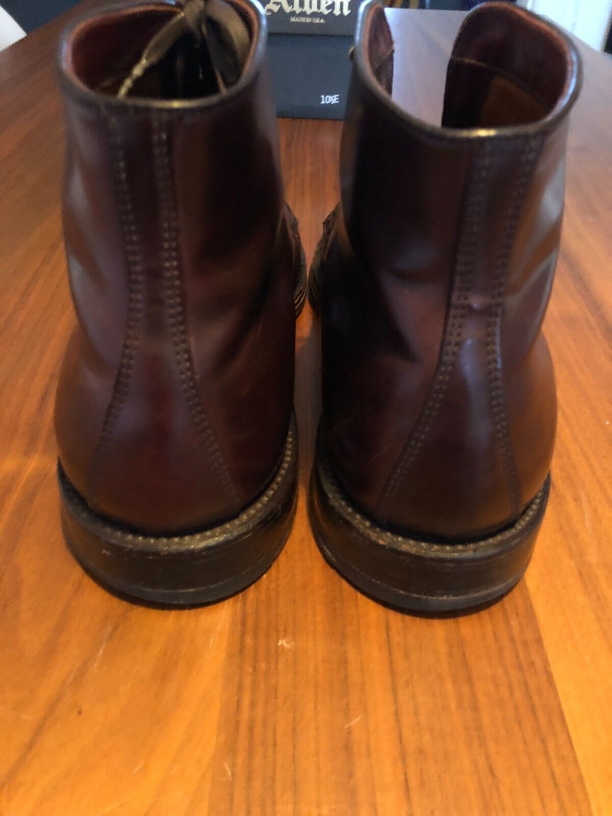 Alden cordovan #8 Parajumper boots