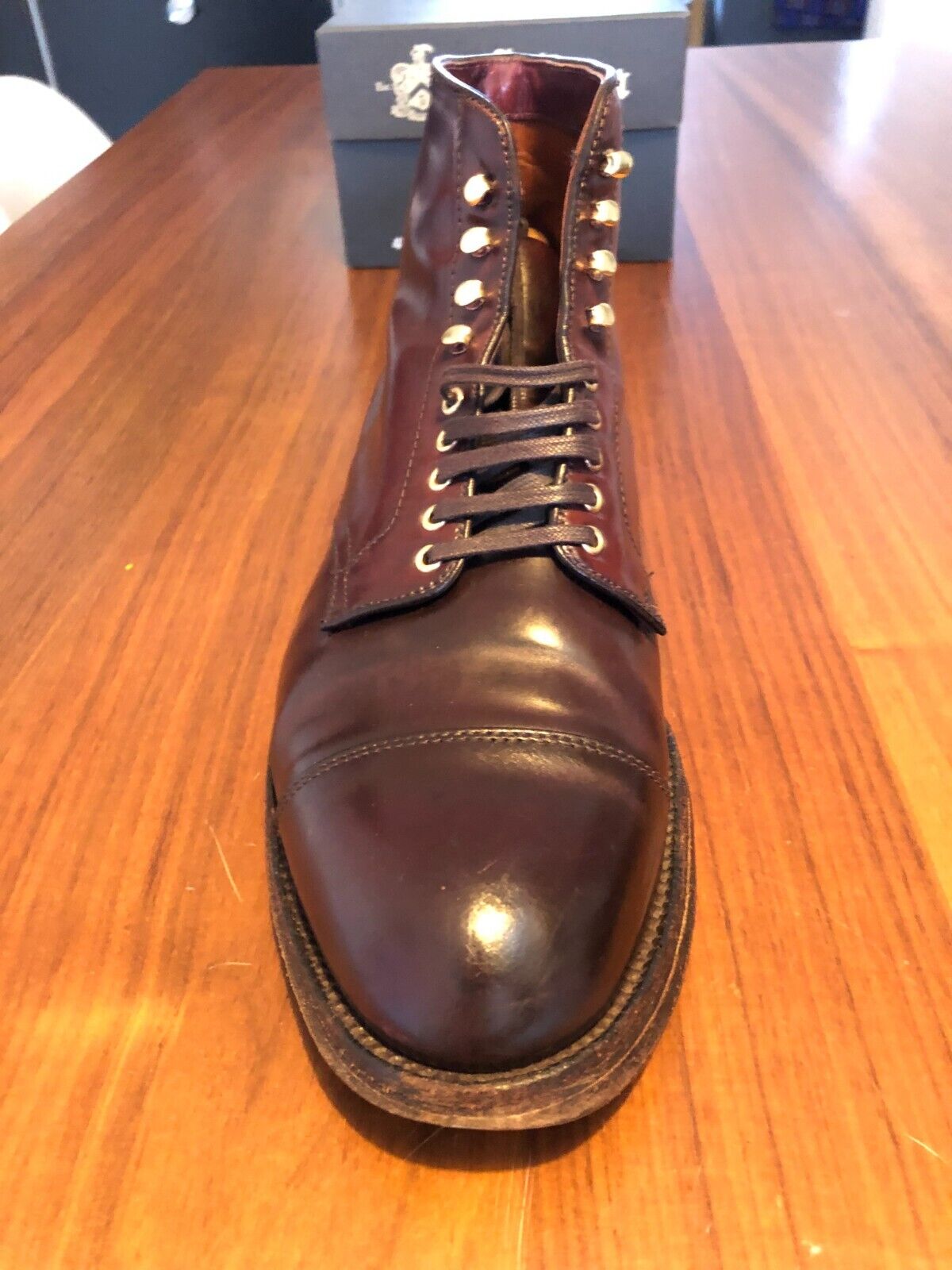 Alden cordovan #8 Parajumper boots