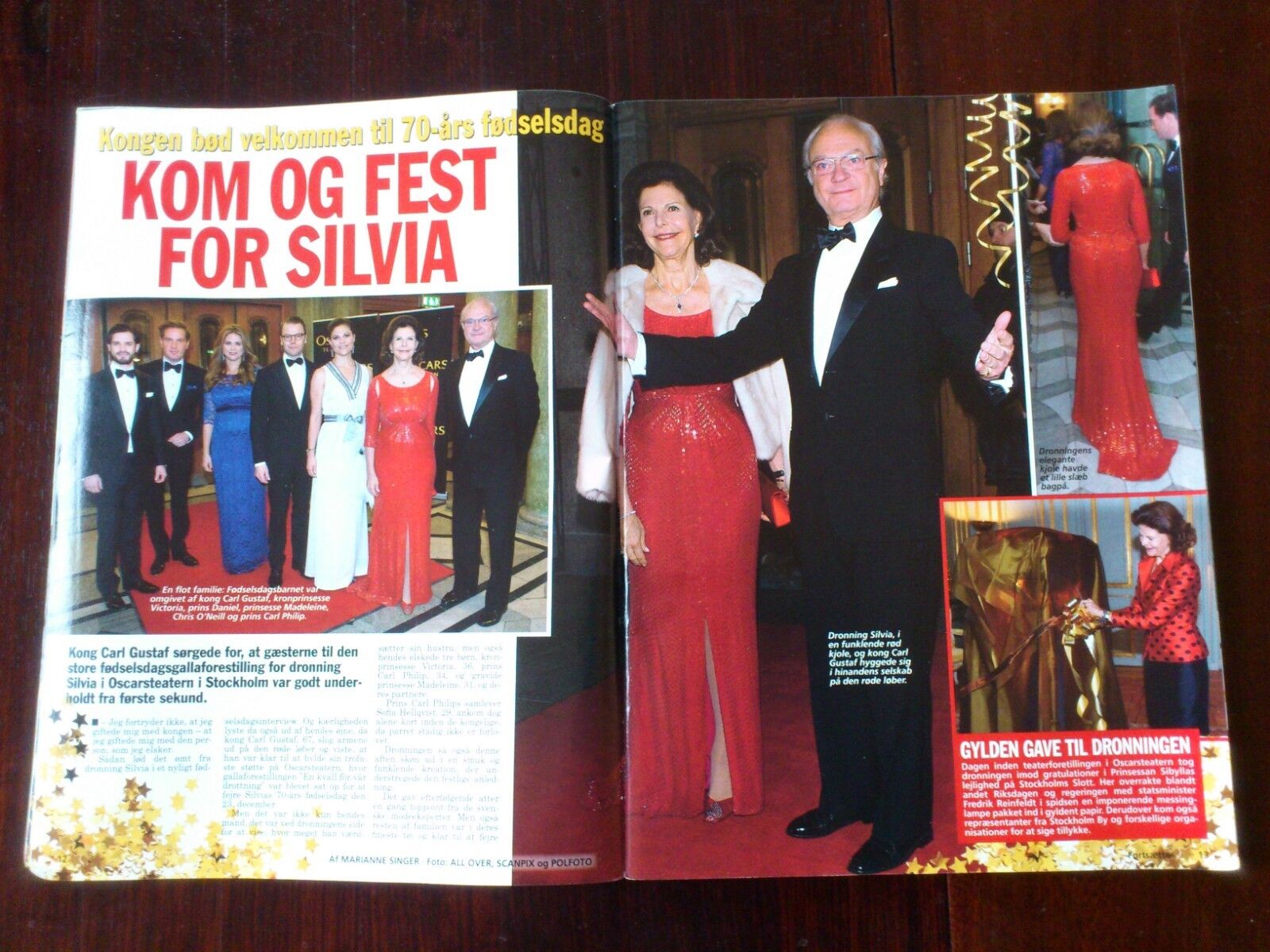 Danish magazine "Billed Bladet" Mostly about Royals and TV/Film starsNo 52/2013