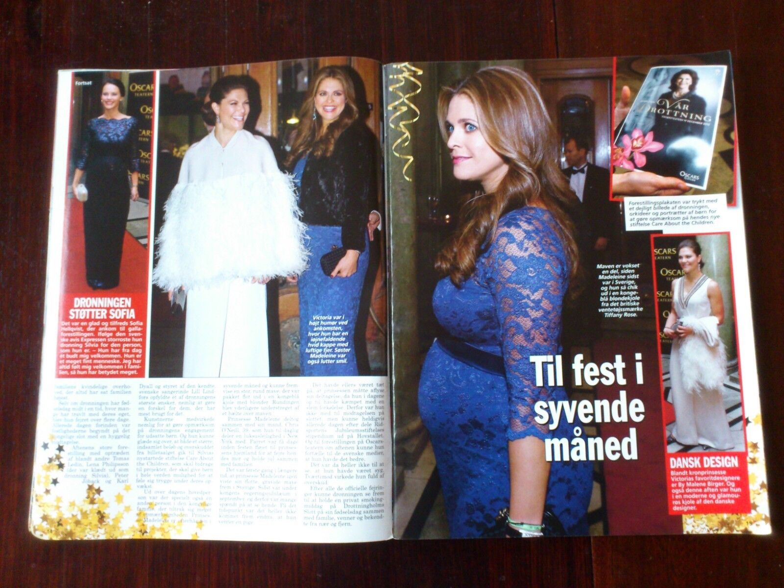 Danish magazine "Billed Bladet" Mostly about Royals and TV/Film starsNo 52/2013