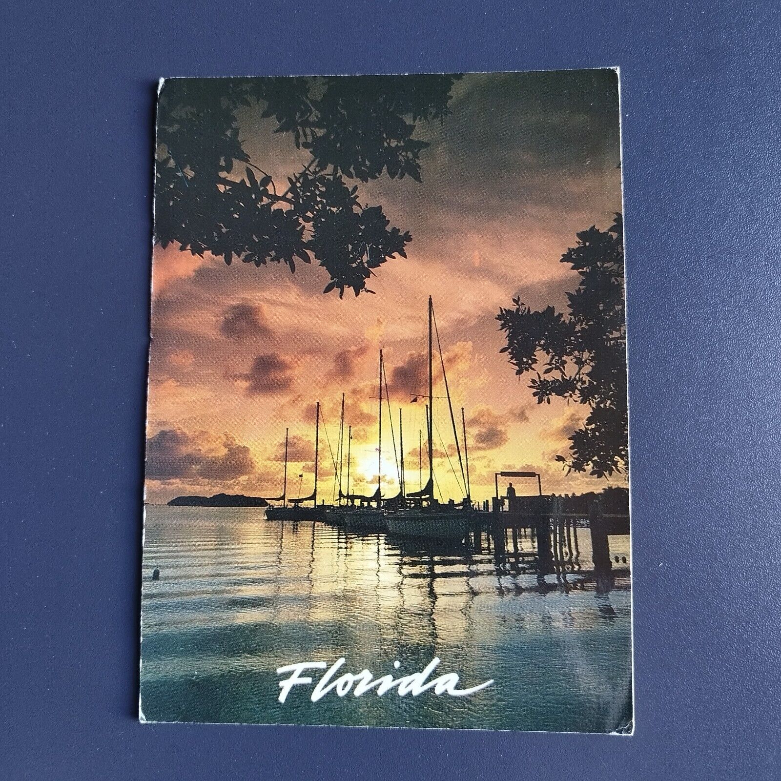 Florida Miami Sunset Posted to Germany in 1992