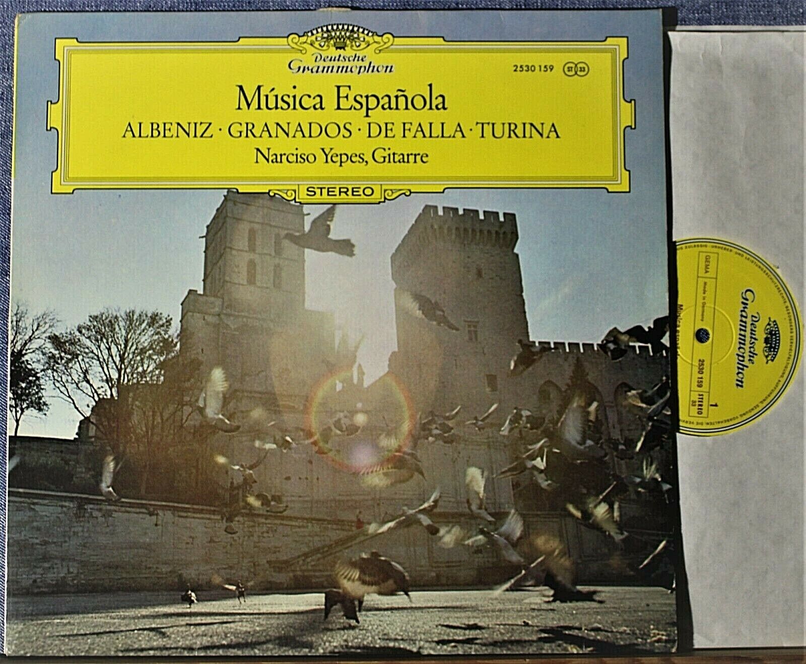 Yepes Albeniz Granados Falla Turina DGG 2530 159 NM