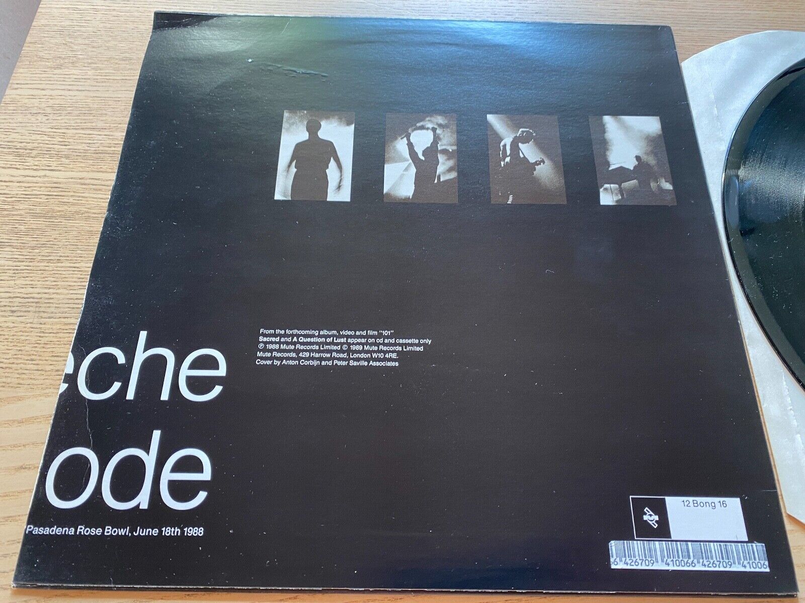 DEPECHE MODE "EVERYTHING COUNTS NOTHING SACRED A QUESTION OF TIME" LIVE 1988`